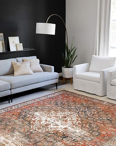 Miniatura 10 de Loloi II, Layla Collection LAY 16 - Tapete tradicional decorativo, Natural  Especias, 2 pies 0 pulgadas x 5 pies 0 pulgadas