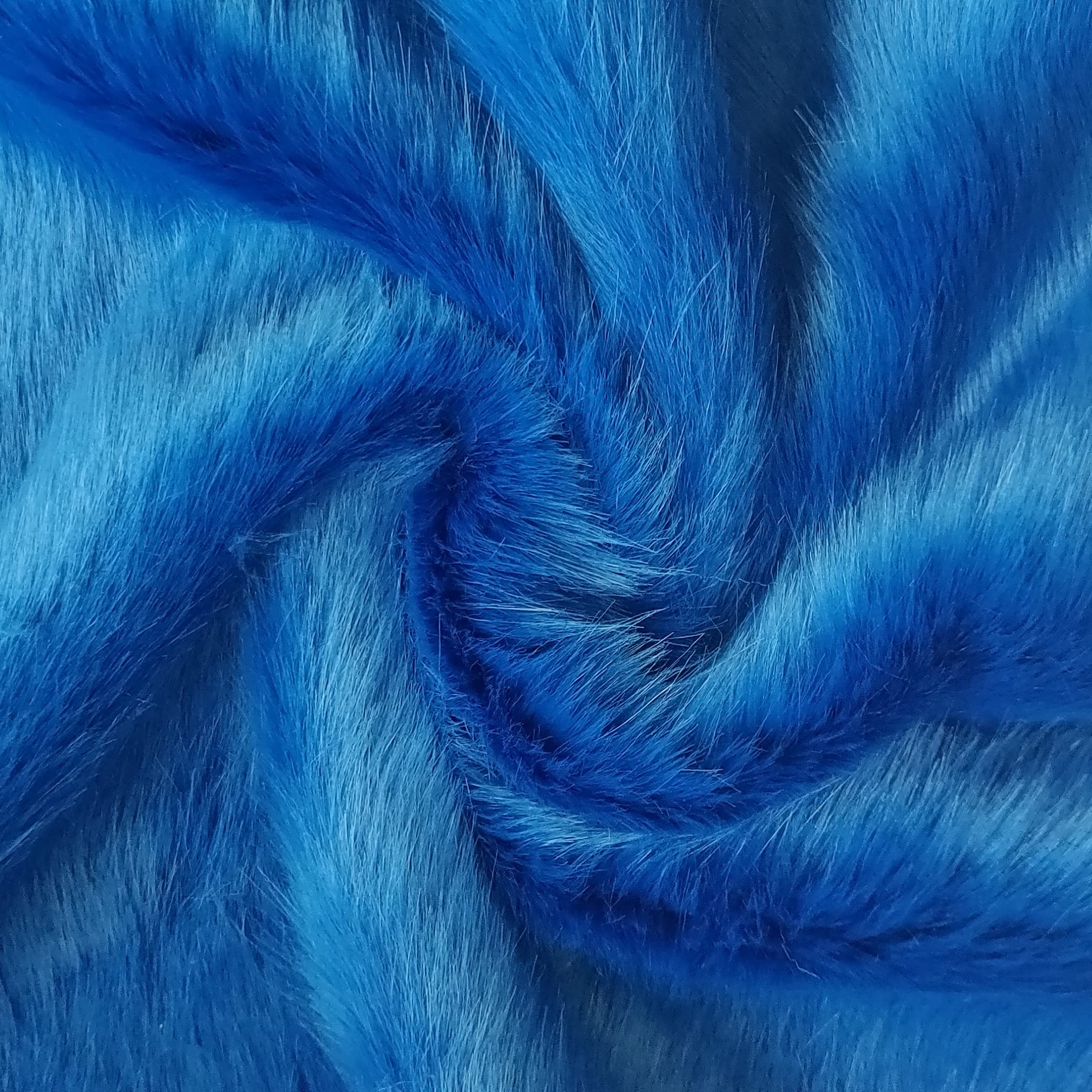 Super Luxury Faux Fur Fabric Material - Swiss Royal, 1/8Mtr - 50cm x 37cm