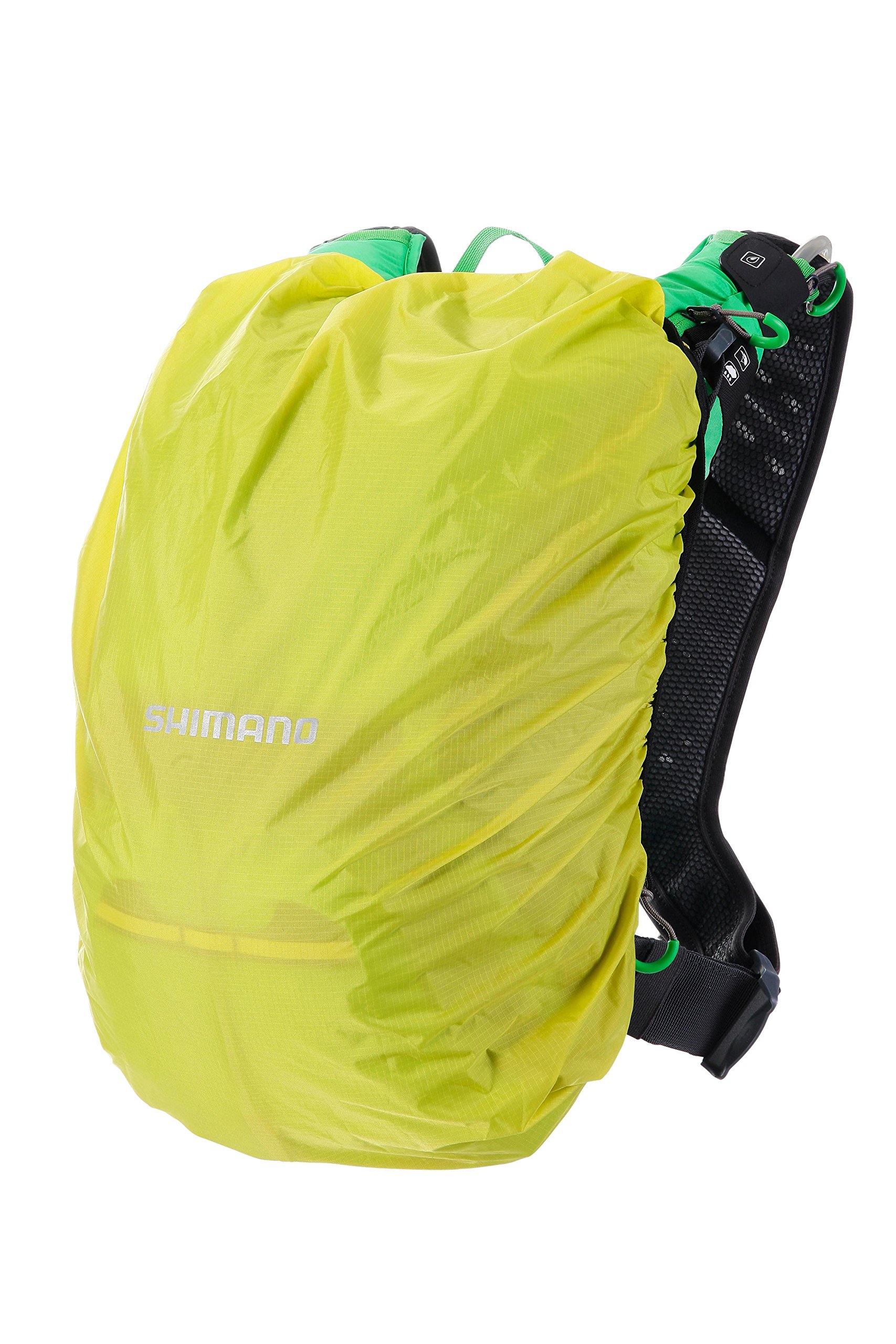Shimano Rucksack Unzen II, Island Grün, 15.5 x 41 x 24 cm, 15 Liter, EBGDPMAN315UG0 Sport & Freizeit