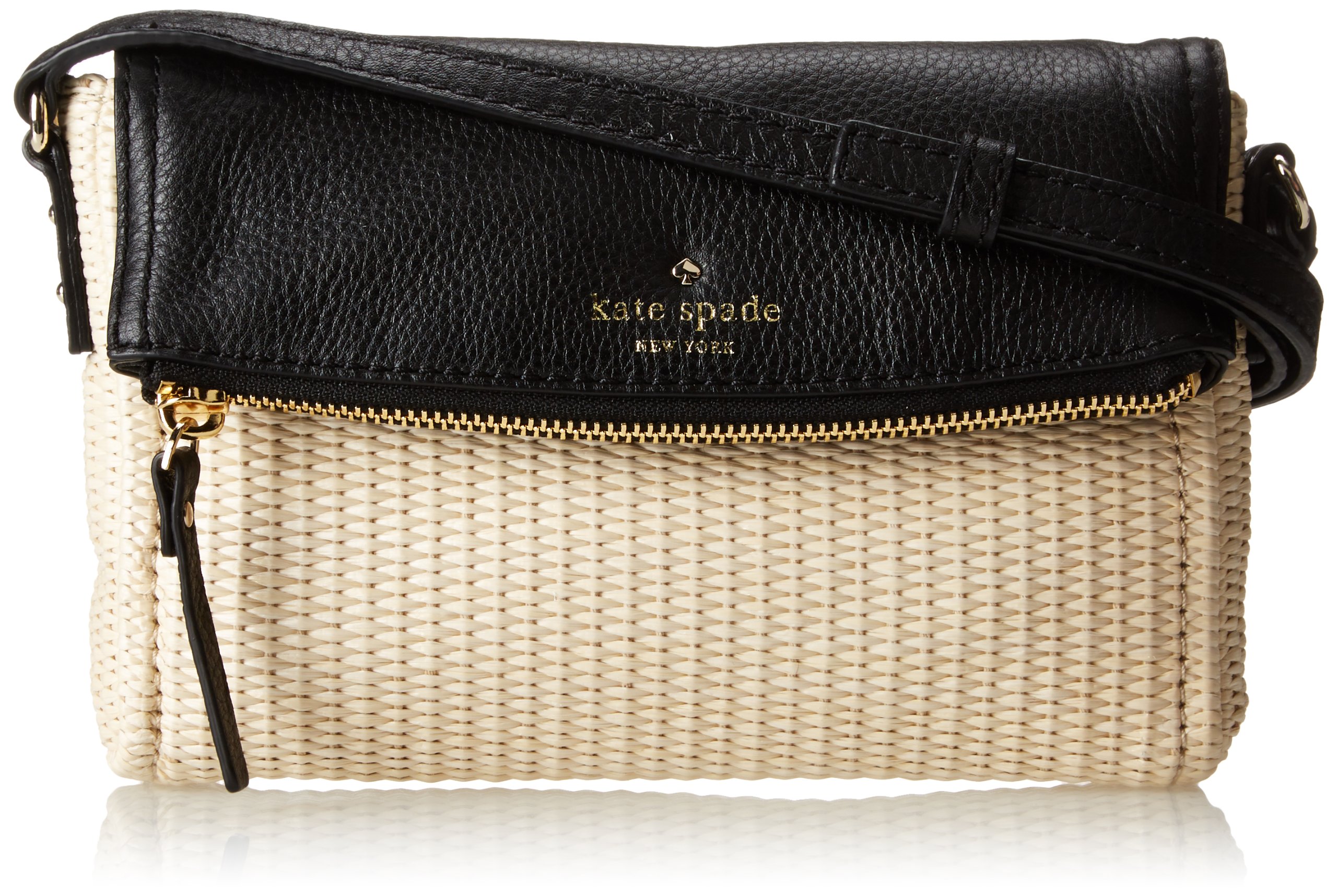 kate spade new york Cobble Hill Straw Mini Carson Cross-Body Handbag