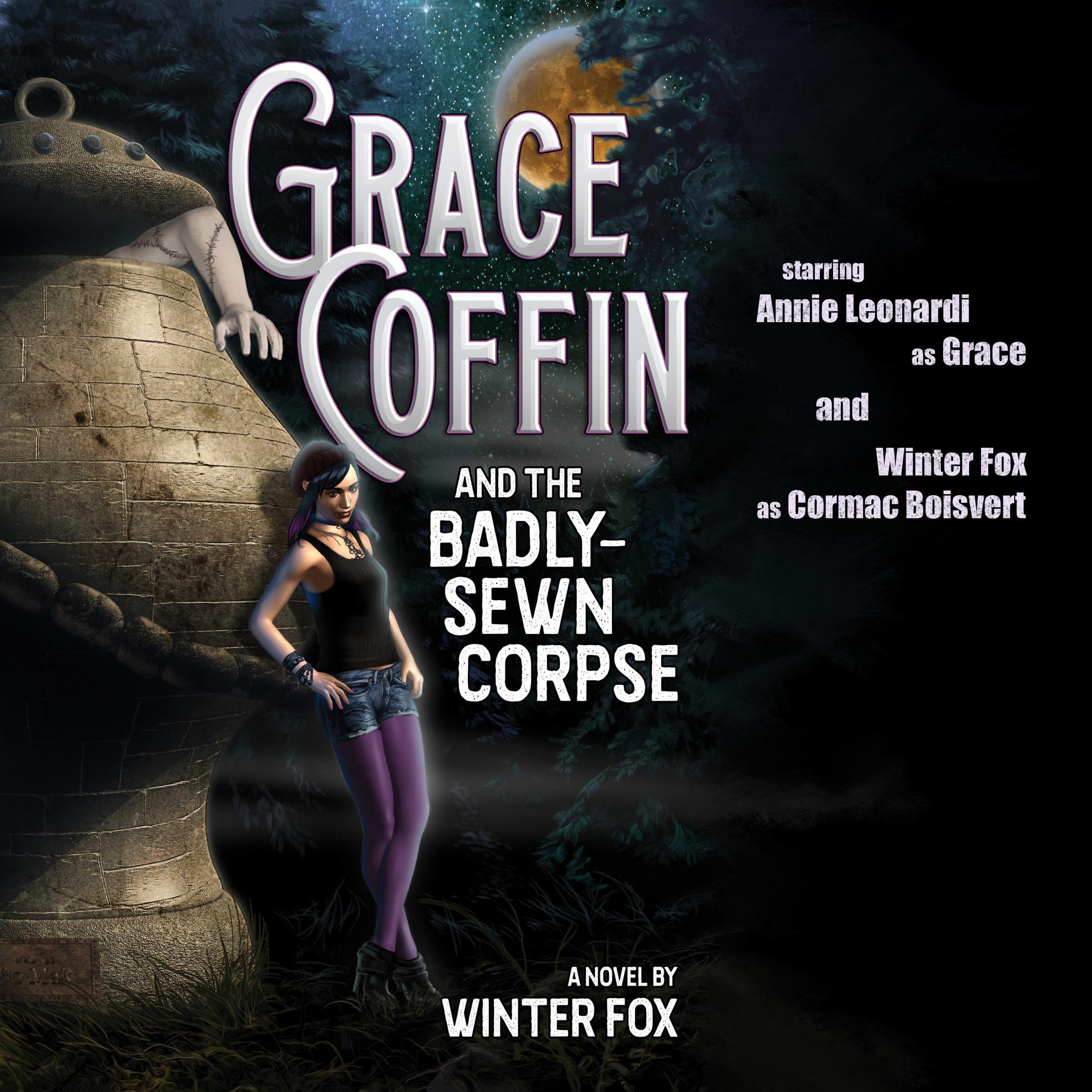 Cover art for Grace Coffin and the Badly-Sewn Corpse