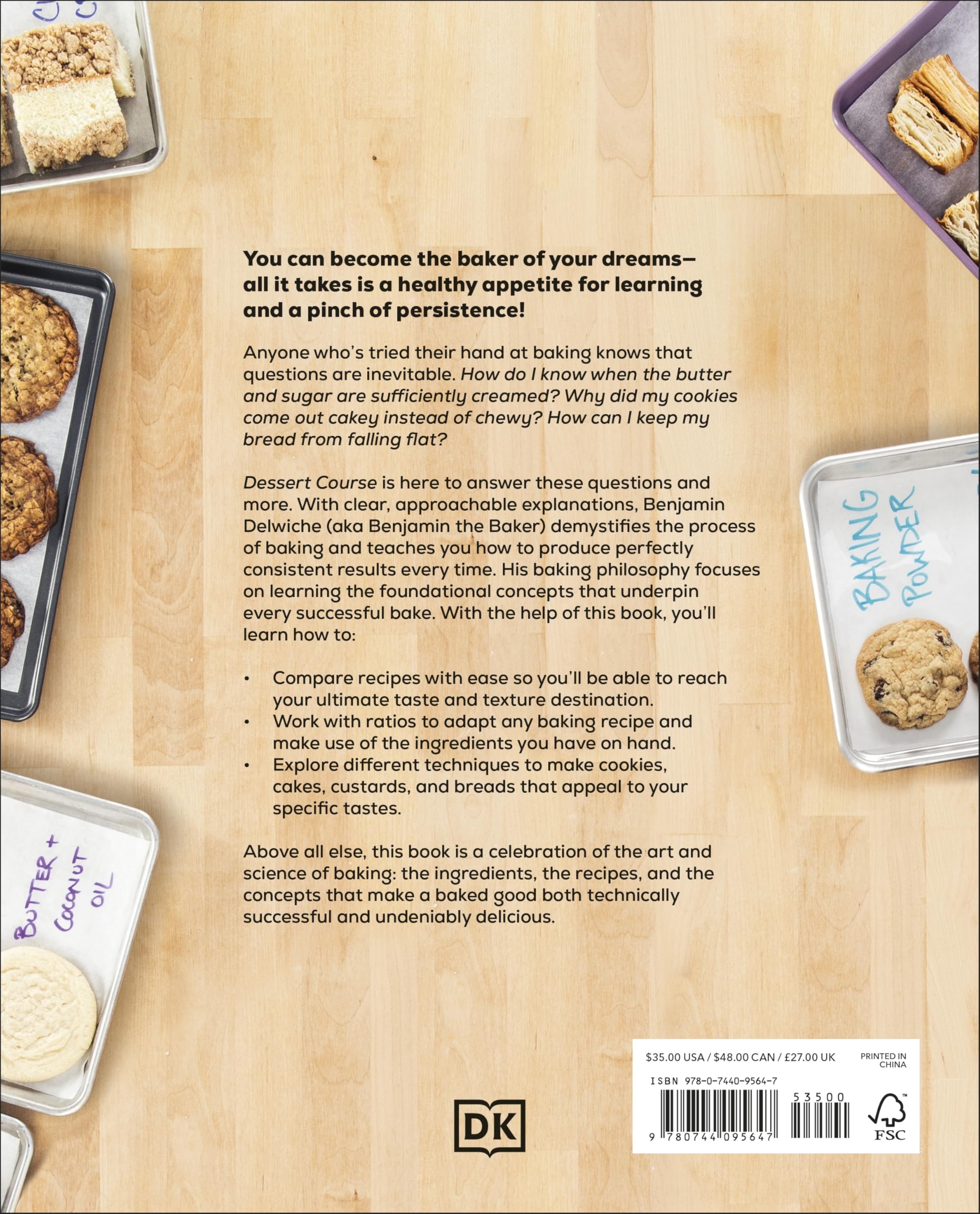 Dessert Course: Lessons in the Whys and Hows of Baking