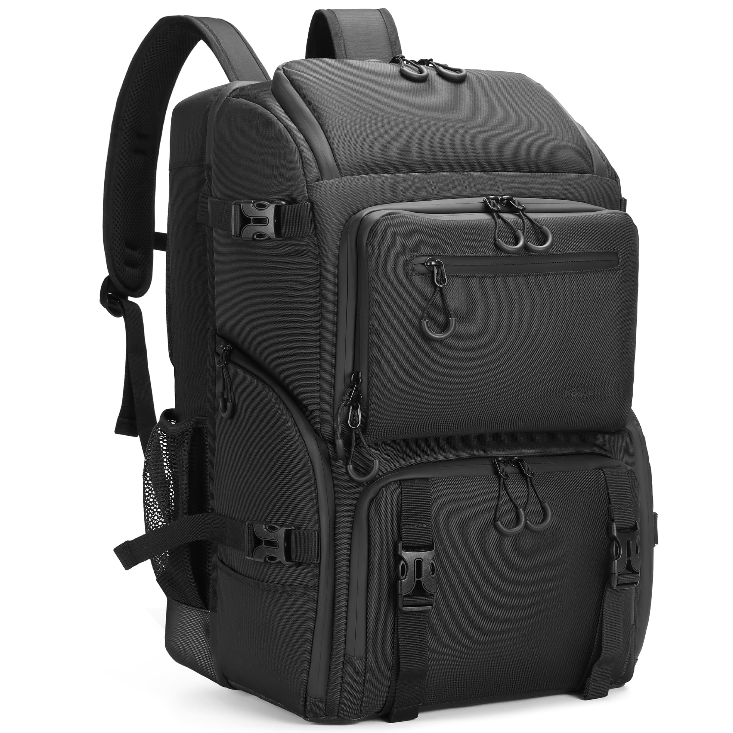 Rabjen DJ Backpack for Club Gigs, DJ Mixer Case Compatible with Pioneer DJ DDJ-REV1, DJ Controller, Novation Launchkey 37 Key Keyboard and More Equipment