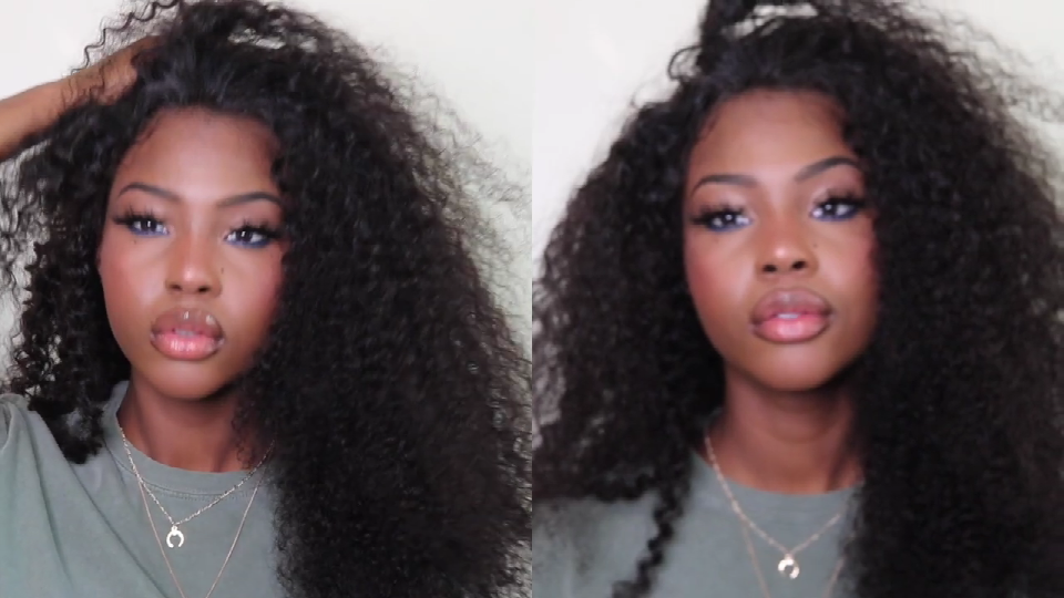 Lace-Front-Wigs-Human-Hair-Pre-Plucked-Kinky-Curly-Lace-Frontal-Wig-Brazilian-Virgin-Human-Hair-9A-Curly-Lace-Wigs-for-Black-Women-Lemoda-Hair-150-Density-14-inch