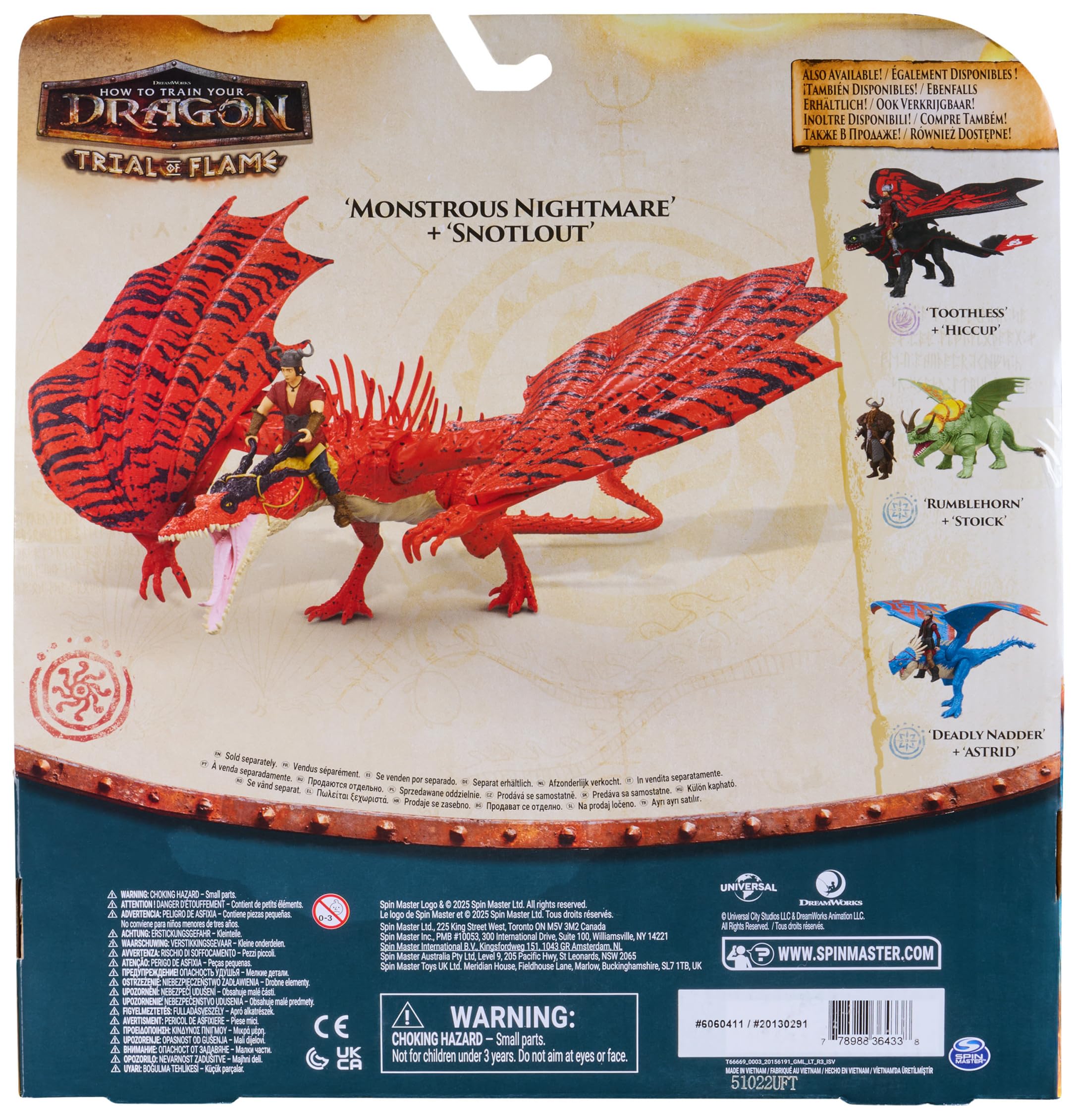 Spin Master Figurine MonstrousNightmare nSnotlout