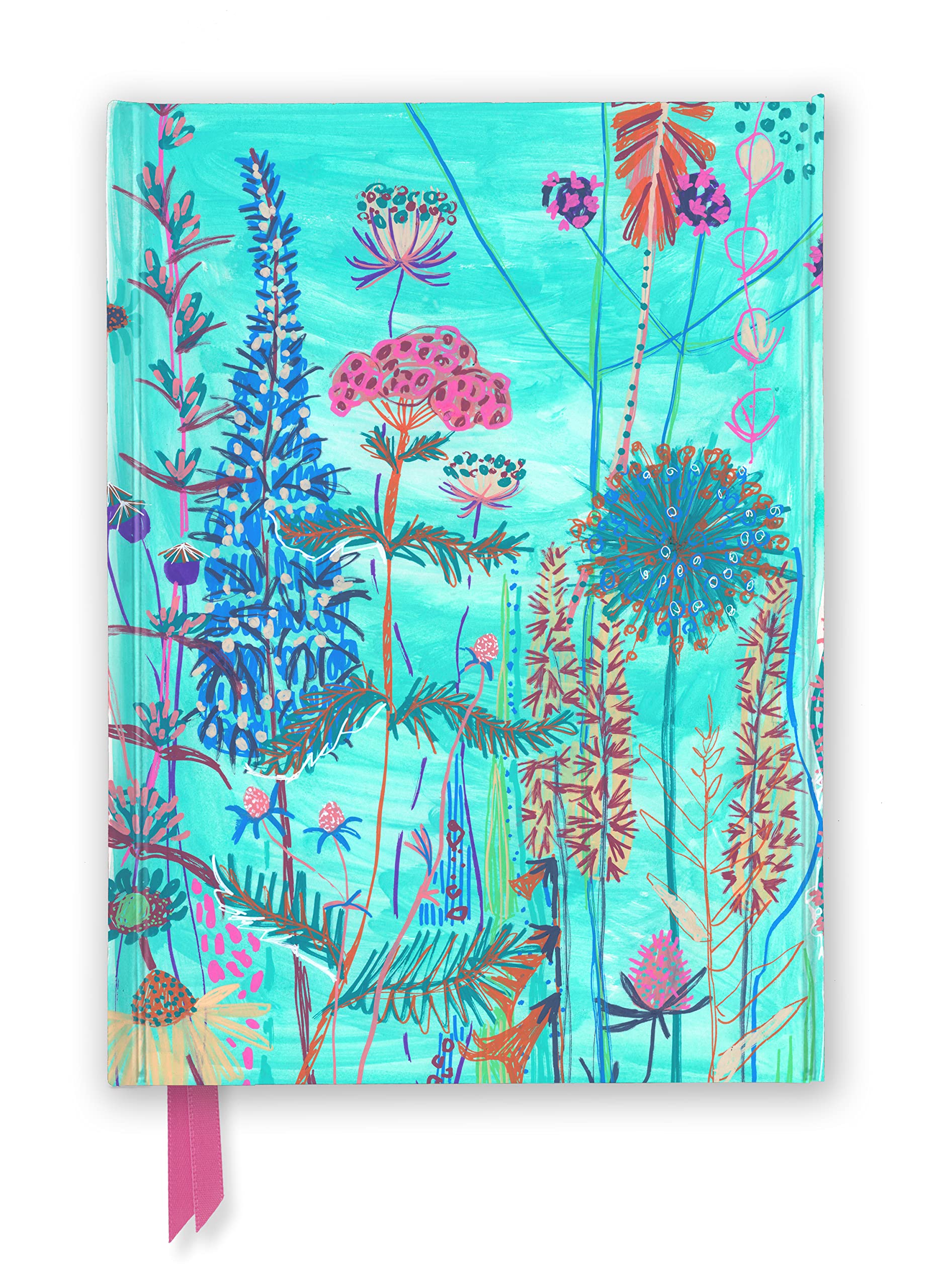 Lucy Innes Williams: Blue Garden House (Foiled  by Flame Tree Studio NOTEBOOK