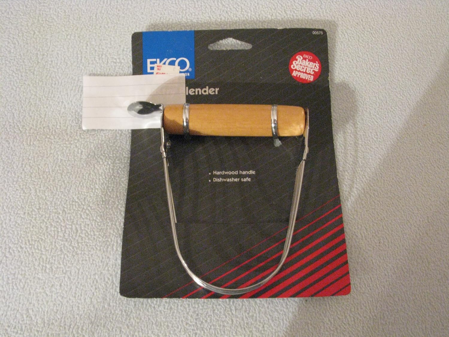 Ekco Baker's Secret Retro Pastry Blender, Hardwood Handle