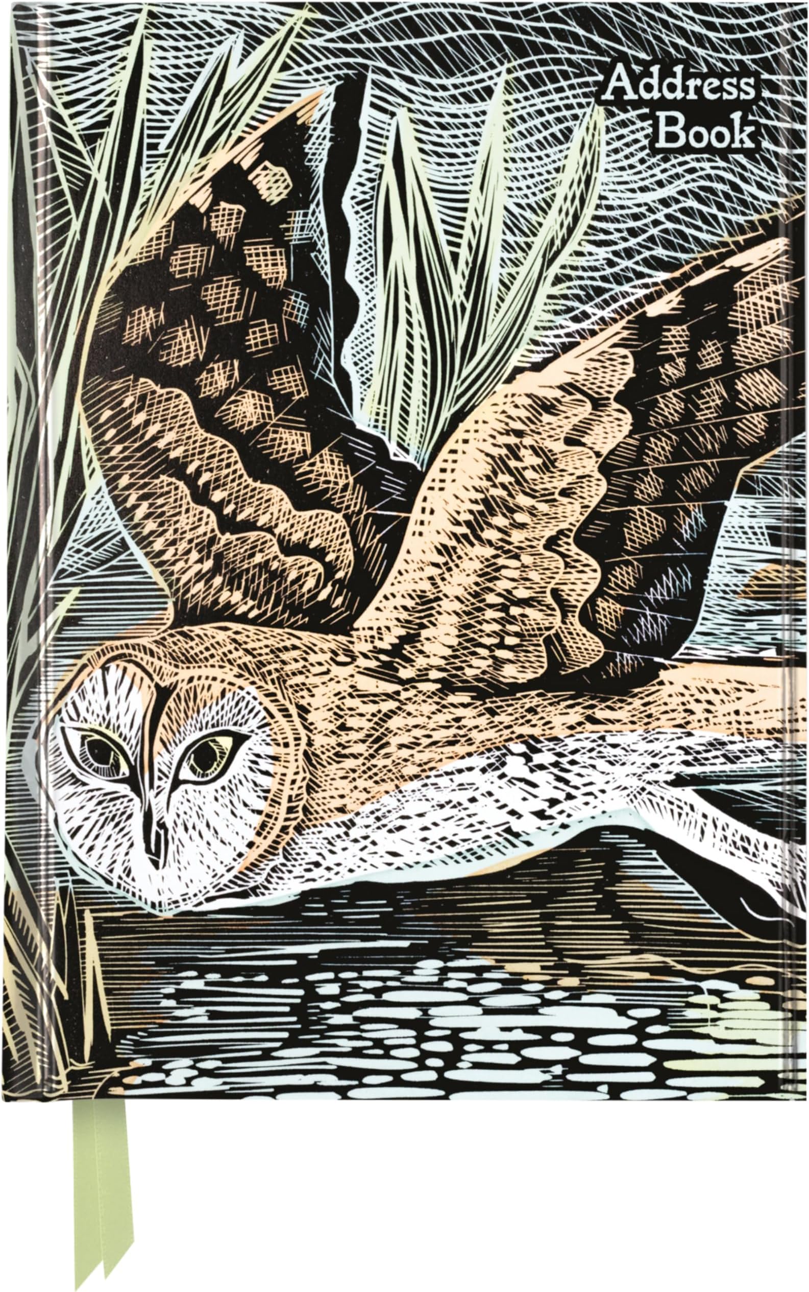 Angela Harding: Marsh Owl (Address Book) (Flame Tree Address Books)