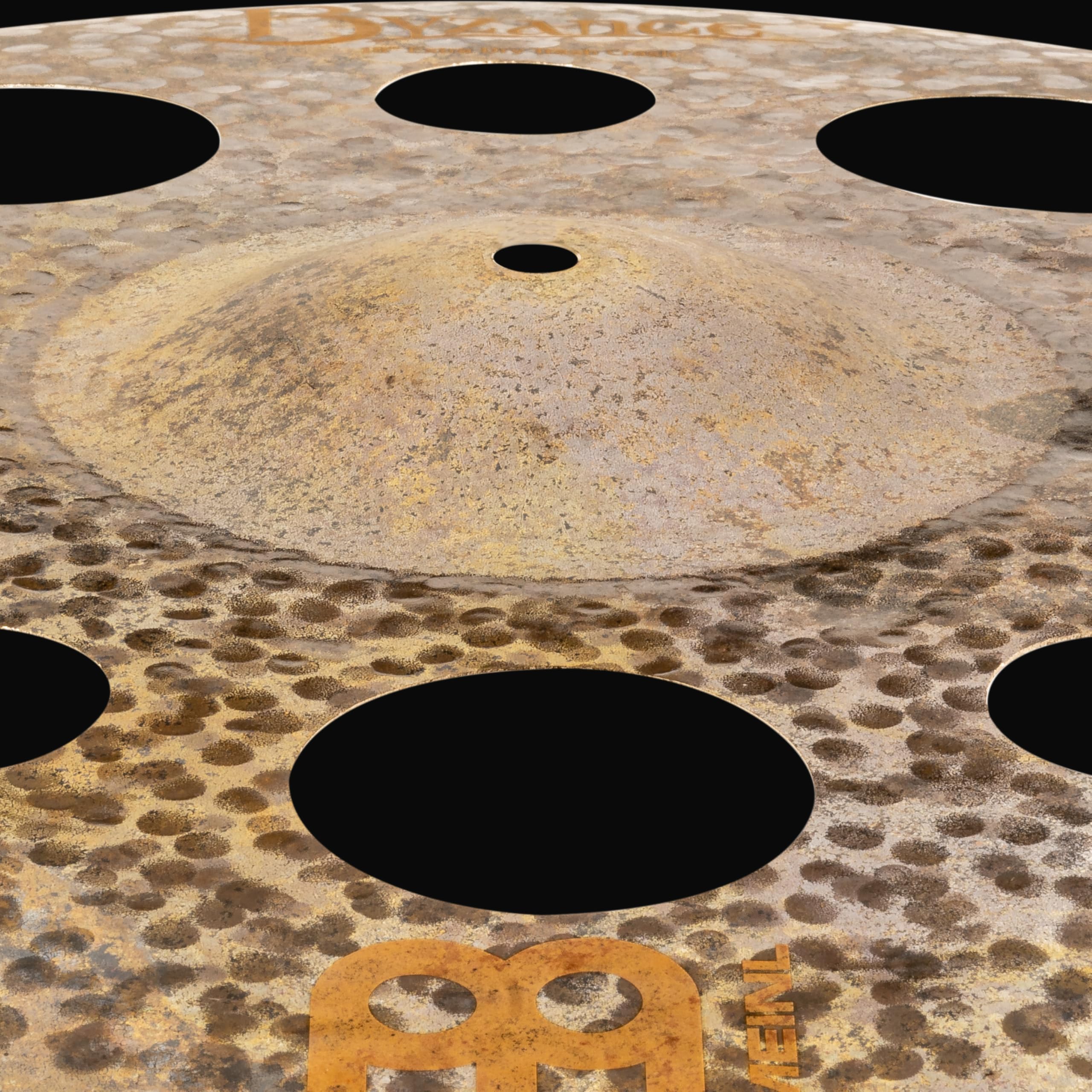 Meinl Cymbals Byzance Extra Dry Cymbale Trash Crash 18 pouces (45,72cm) pour Batterie - B20 Bronze, Finition Brute et Traditionnelle (B18EDTRC)