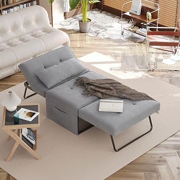 Tbfit Pillow for Loveseat Sofa, Sofa Bed Sleeper Chair, Living Room, Small Spaces, Light Grey