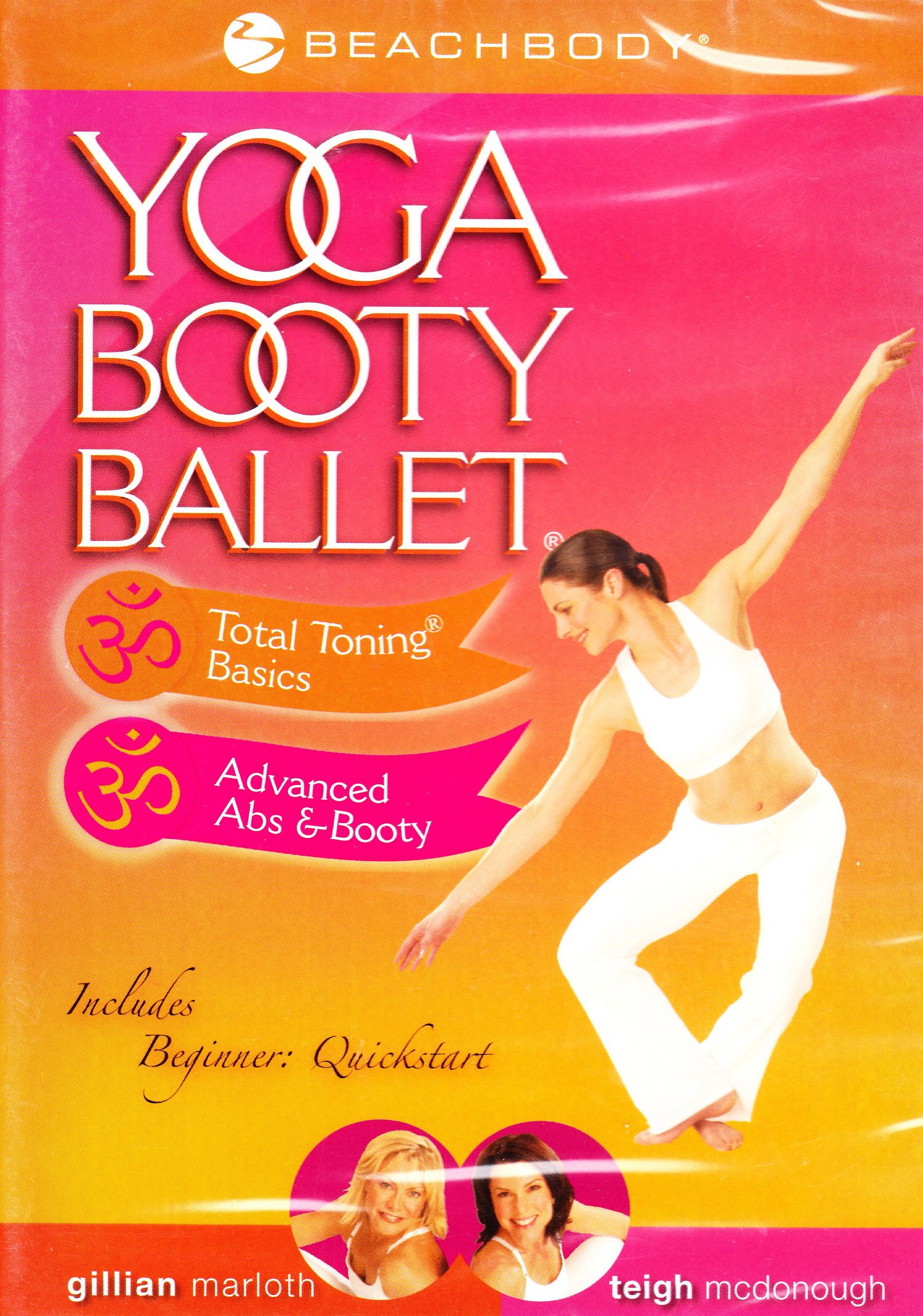 Yoga Booty Ballet: Total Toning Basics / Advanced [DVD]