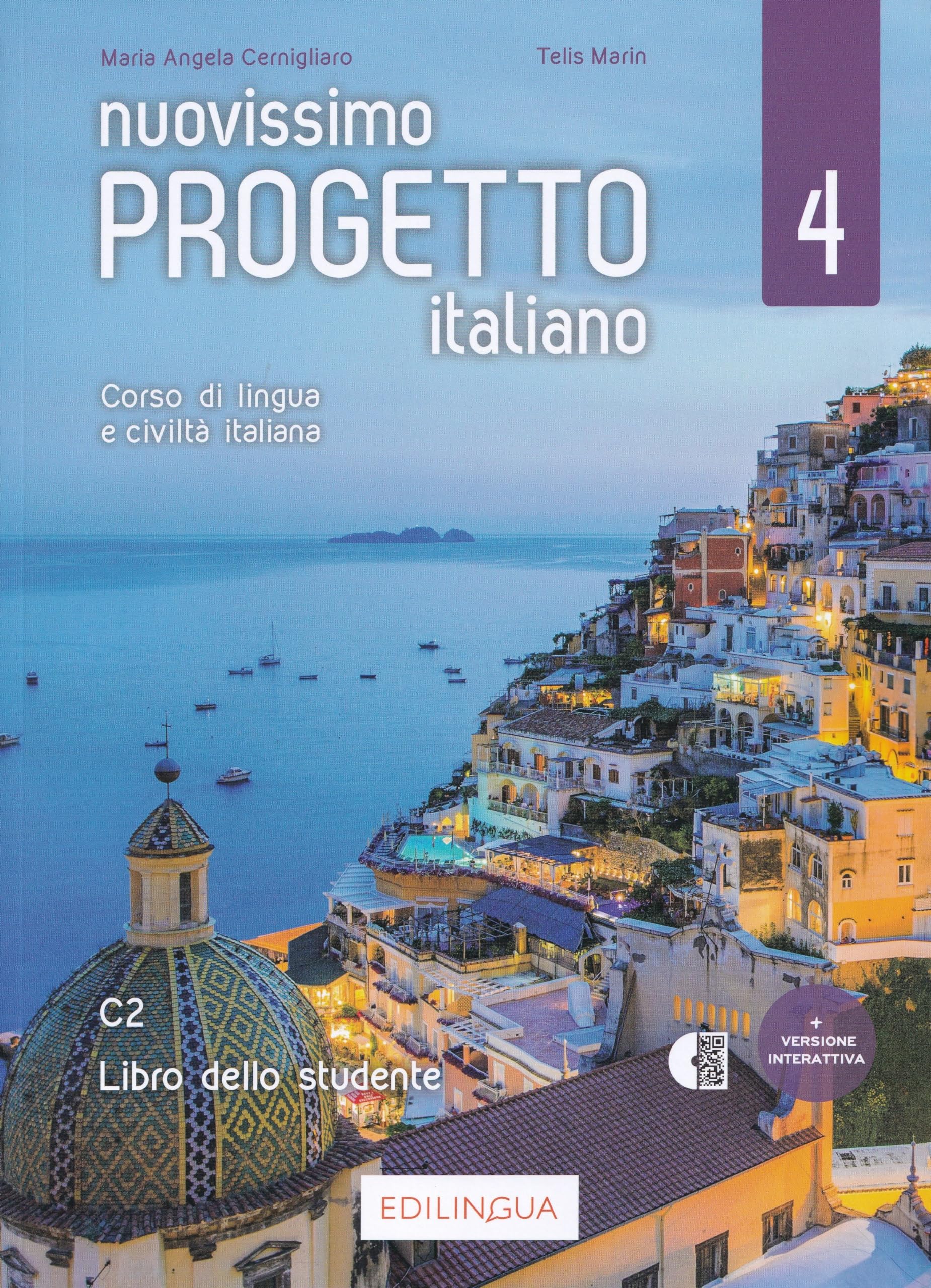 Nuovissimo Progetto italiano: Libro dello studente + tracce audio (QR-code) + co: + IDEE online code - Libro dello studente