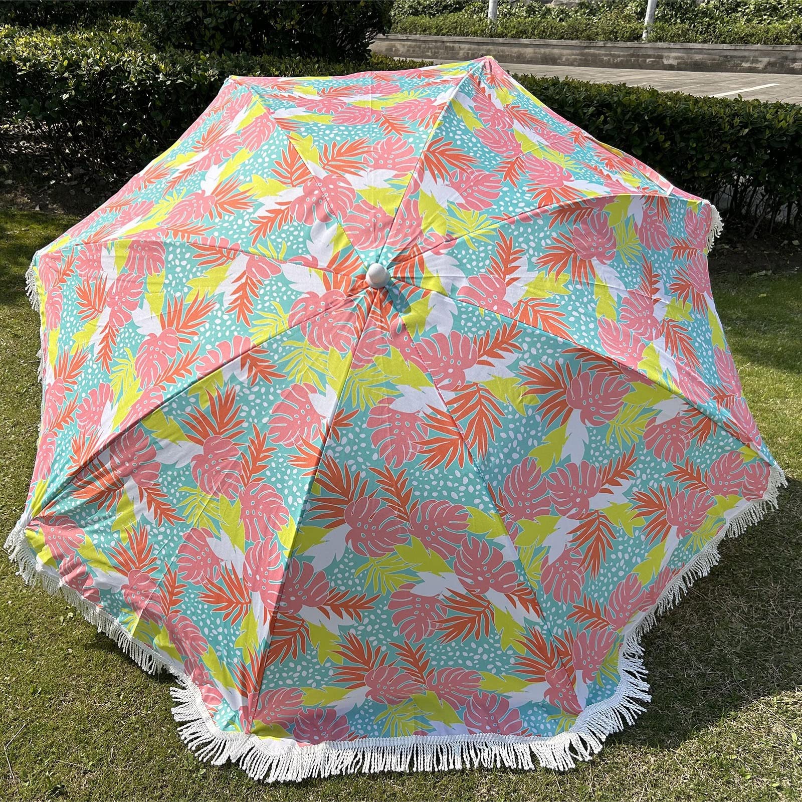 Parasol plażowy, Parasol kempingowy na zewnątrz