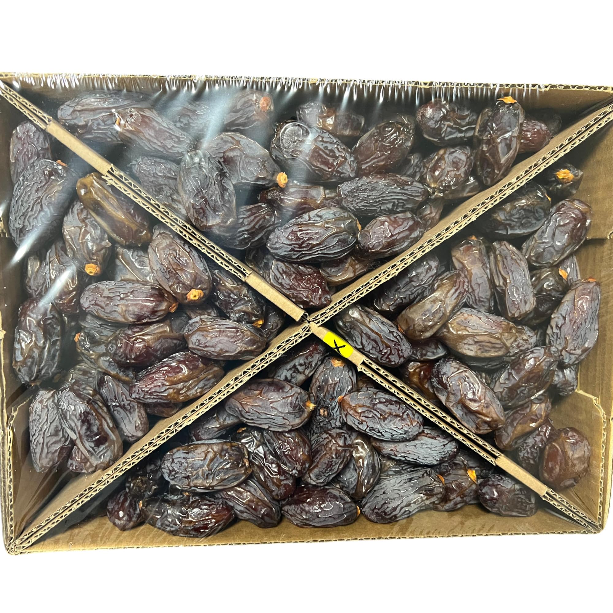 Medjool Medjoul Boîte de 5 kg de dattes Medjoul Deglet Nour | Vegan | Goût aromatique fruité et sucré (XL)