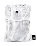 Reshoevn8r Sneaker Laundry Bag for Washing Machine - Mesh Washing Dual Lace Locking System - Shoe Cleaning Bag Compatible with All Sneakers Including Nike, Jordan, Adidas & Yeezy
