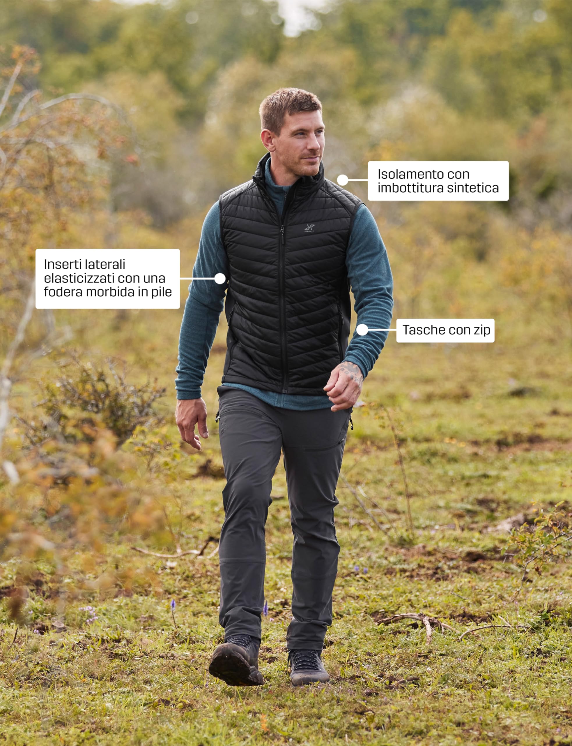 RevolutionRace Radical Insulate Vest da Donna, Gilet Leggero e Isolante per l'uso Quotidiano e Tutte le Attività All'aperto