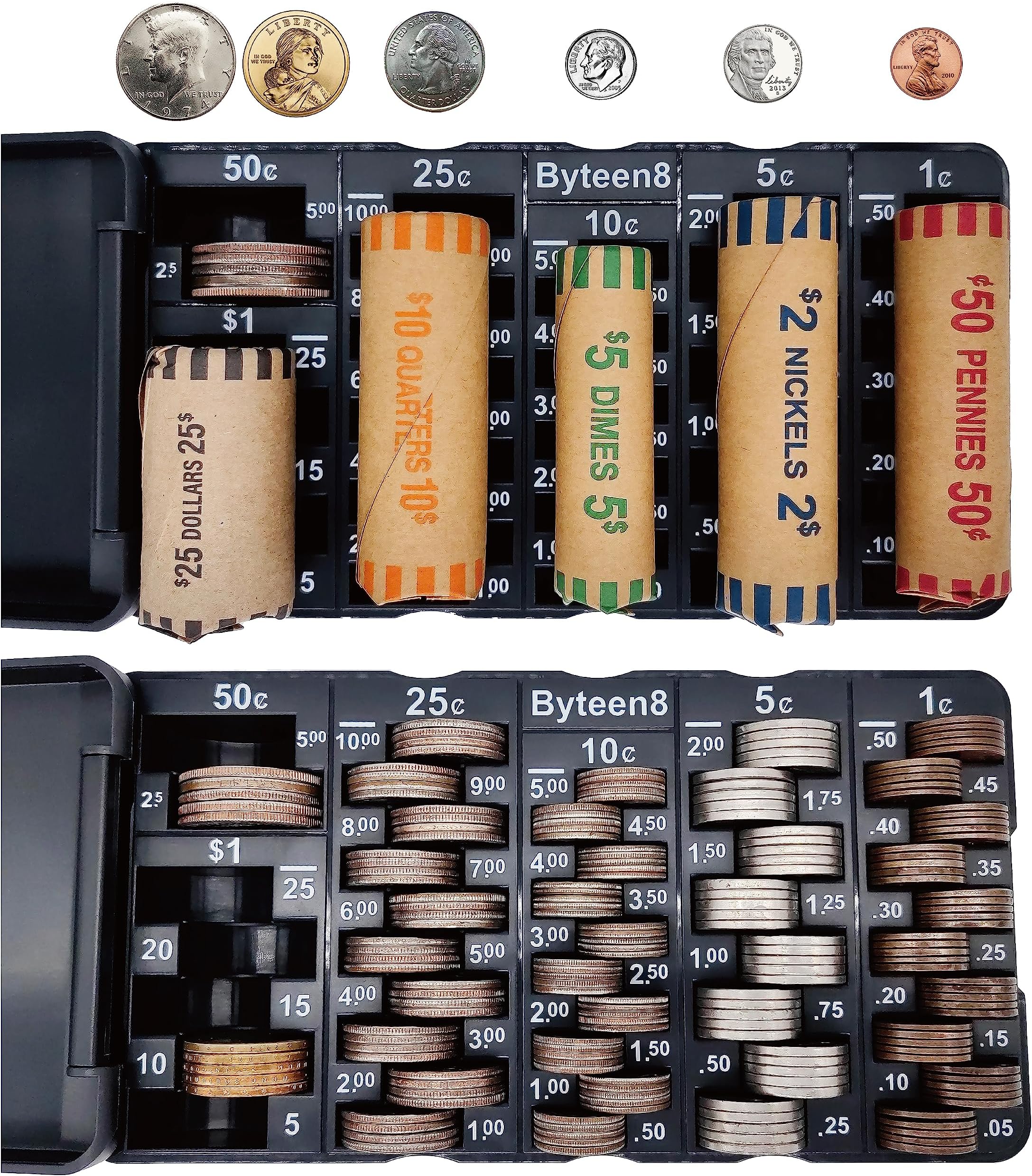Kolibri Coin Sorting Tray Bank Teller Change Counter