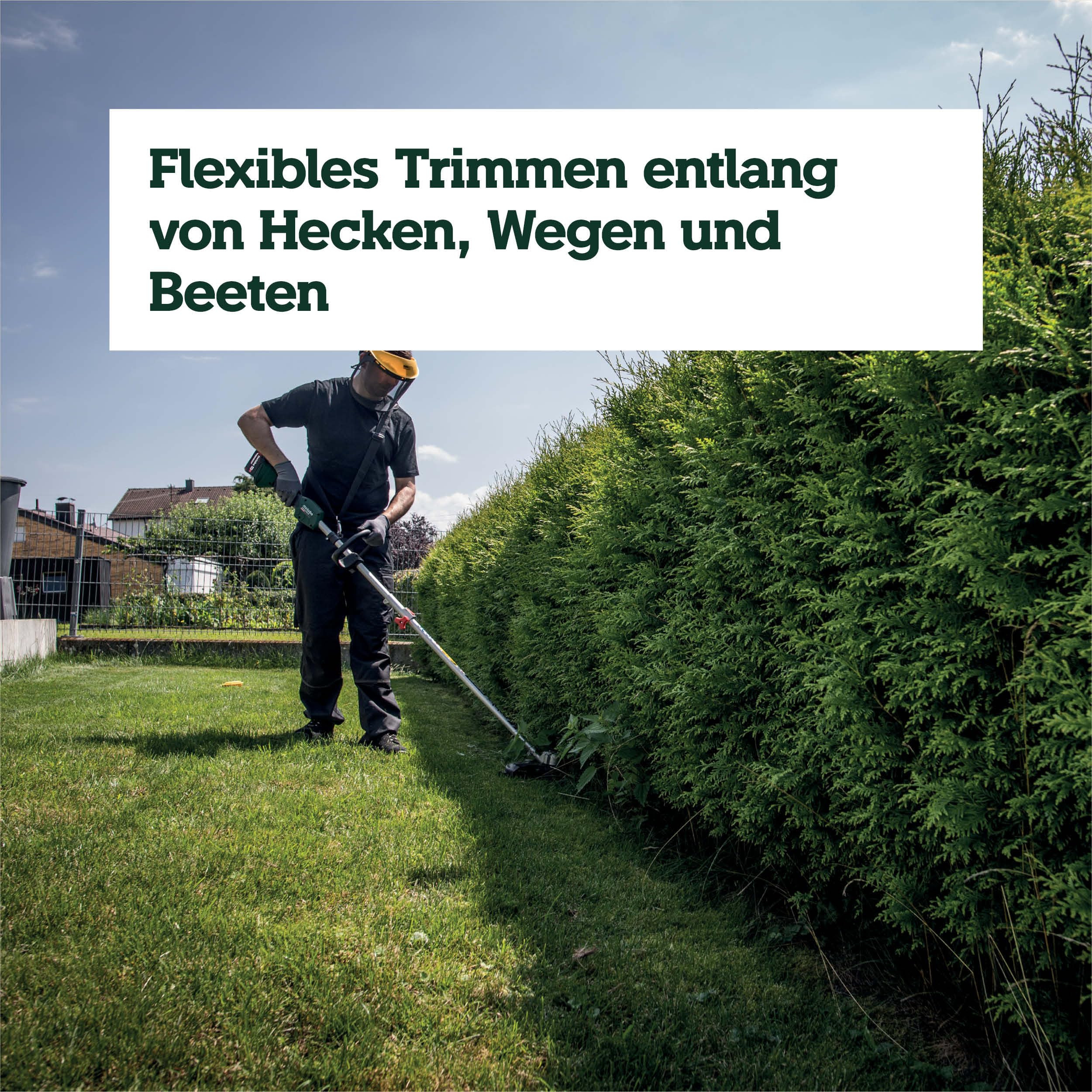 metabo Akku-Rasentrimmer RTD 18 LTX BL 30, Brushless Rasenkantenschneider