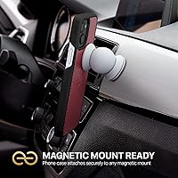 Vista 6 de Dreem Fibonacci - Funda tipo cartera para iPhone 13 Funda desmontable de piel vegana 2 en 1 con soporte integrado, soporte para tarjetas de bloqueo