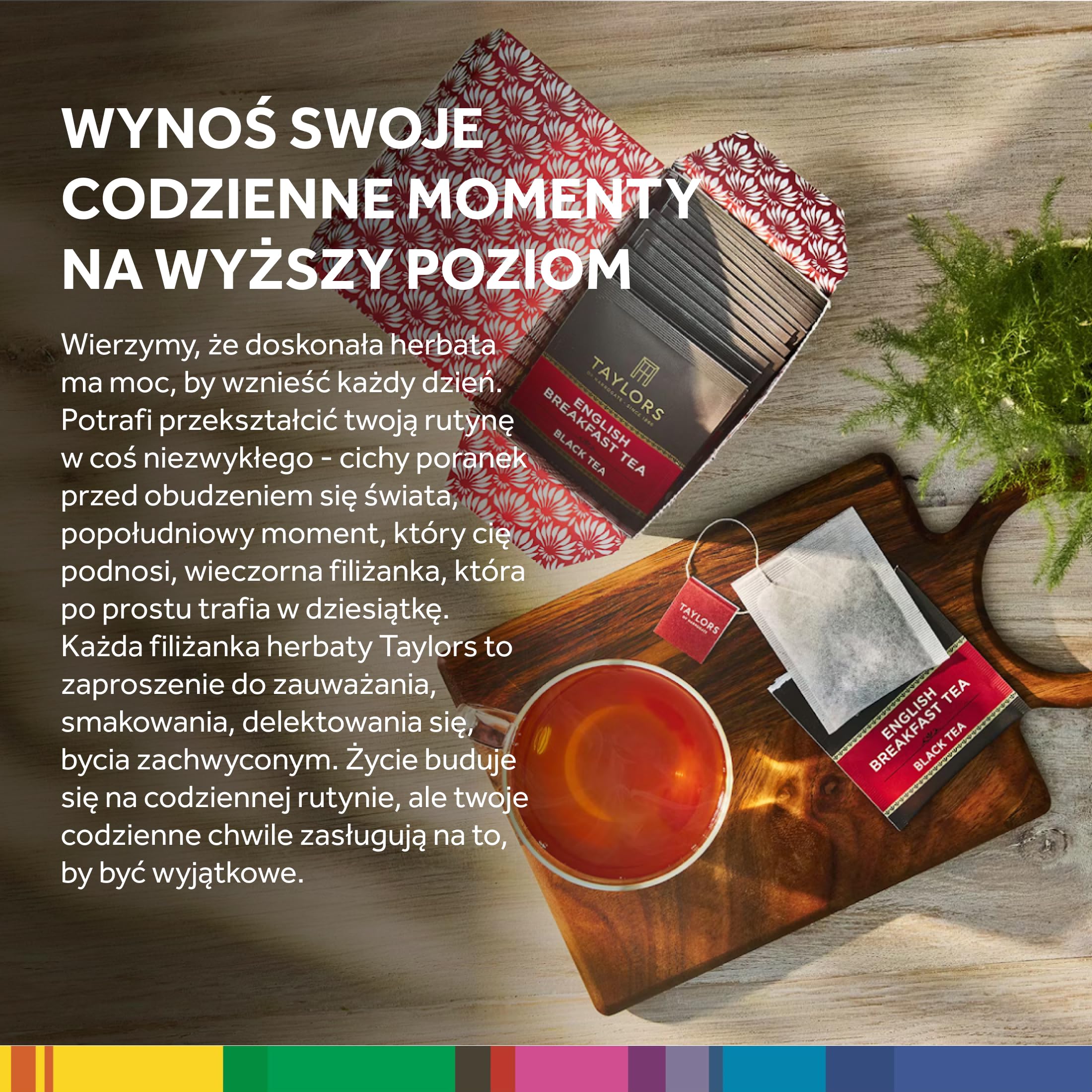 Taylors of Harrogate English Breakfast Tea - Bogata i Aromatyczna Mieszanka - Herbata Czarna - 20 Torebek Herbaty