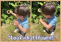 Vista 6 de Lupa de madera para niños, juguete de aventura de aprendizaje Montessori de madera - Aprende y explora - Lupa de madera