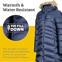 Vista 65 de MARMOT Chaqueta acolchada de plumón Montreal hasta la mitad del muslo para mujer
