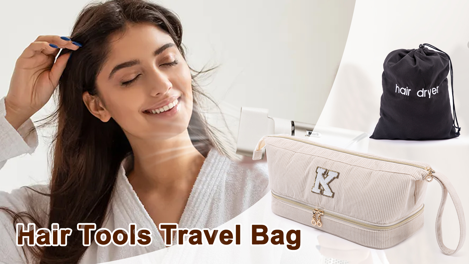 Amazon.com: Initial Personalized Hair Dryer Case,Double-Layer Hair Amazon.com: Initial Personalized Hair Dryer Case,Double-Layer Hair