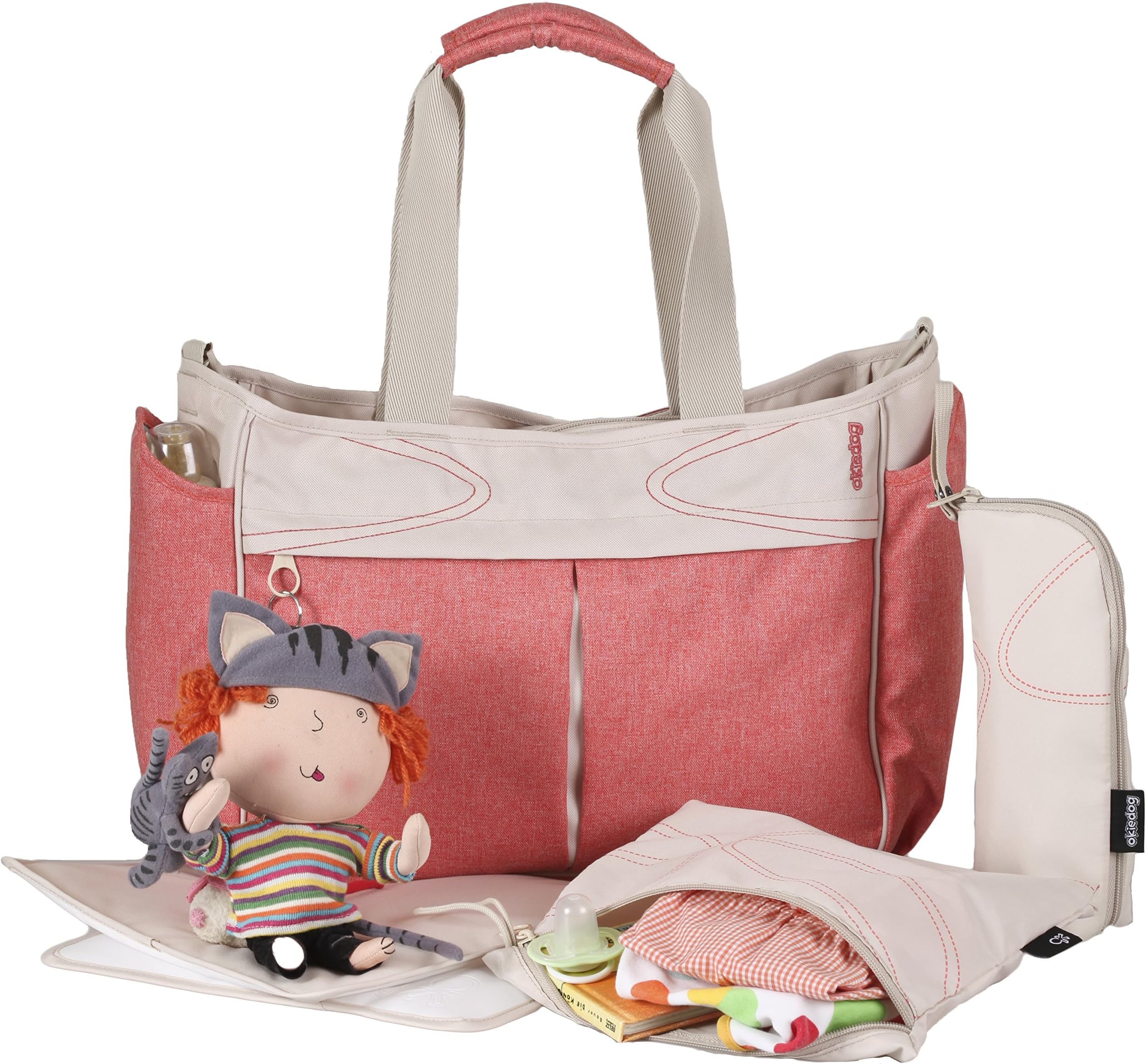 METRO Lightweight Changing Bag with Handles and Shoulder Strap Including Accessories