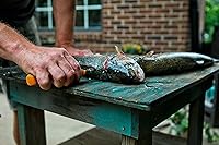 Vista 7 de ULTRASOURCE Cuchillo deshuesador, hoja curva/flexible de 5 pulgadas, mango de polipropileno