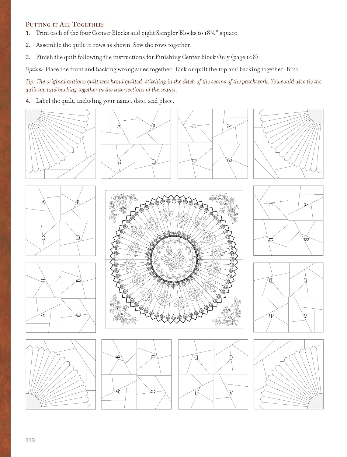 Embroidery & Patchwork Revisited: An Illustrated Guide to Hand Stitching (Landauer) Block Templates, 19 Basic Stitches, Small Practice Projects, Patterns, and More