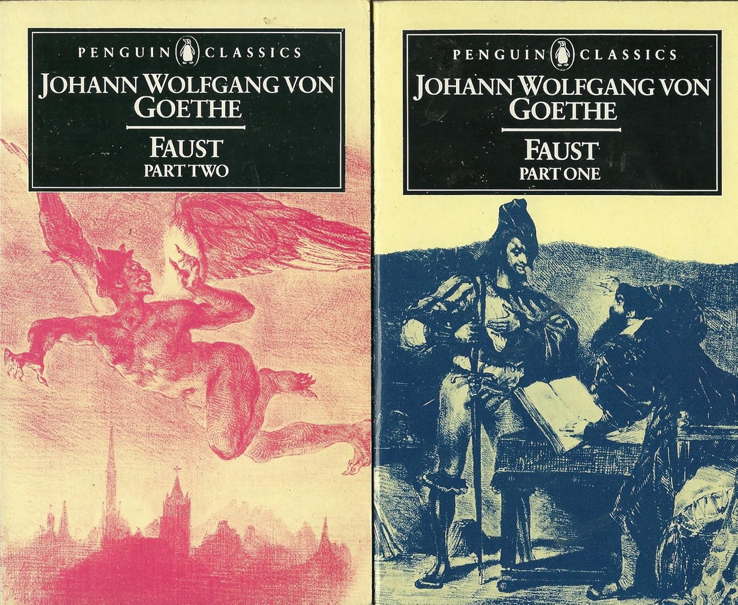 Amazon.com: Faust Part 1 & Faust Part 2 (Set of 2): JOHANN WOLFGANG VON ...