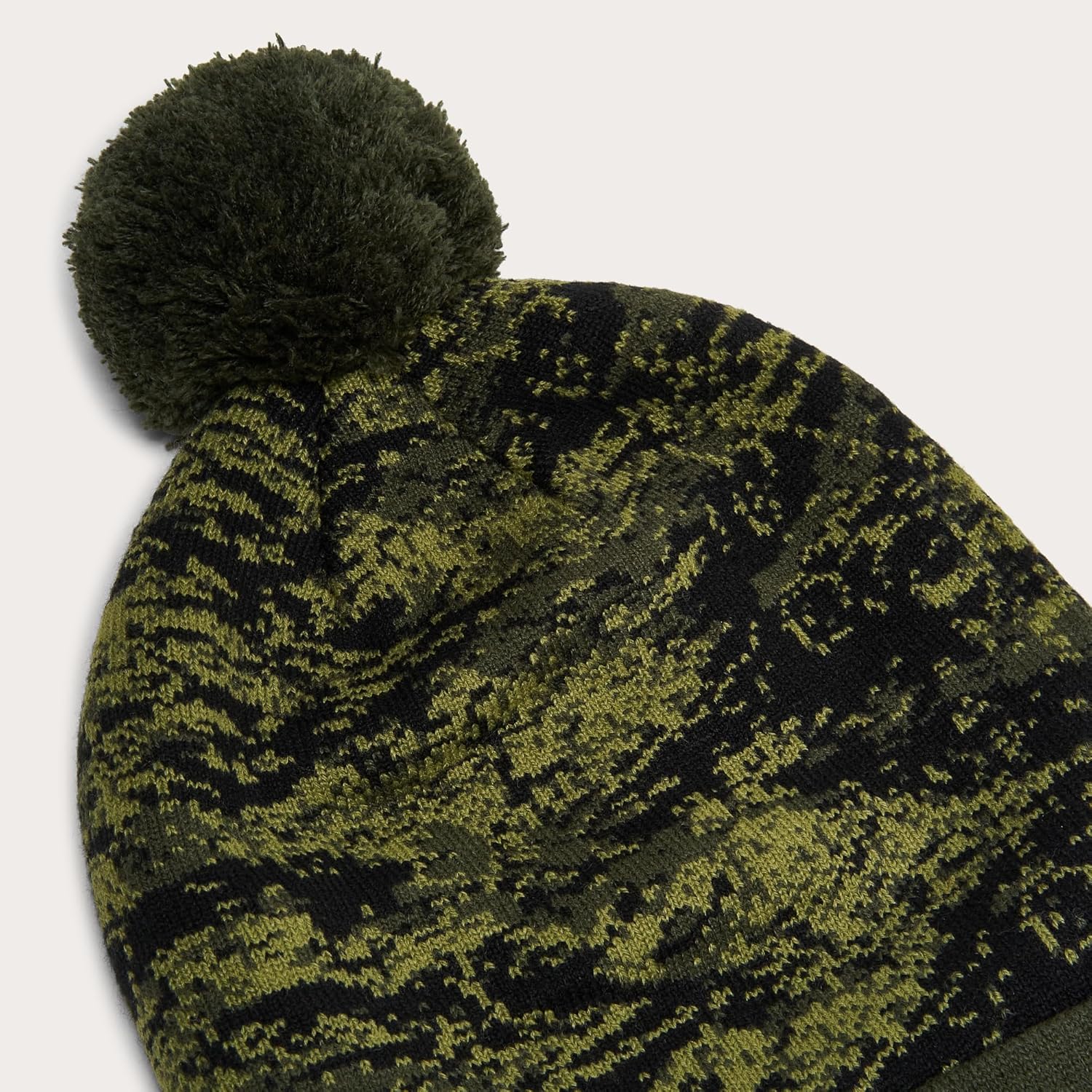 Oakley Men's Printed Pom Beanie