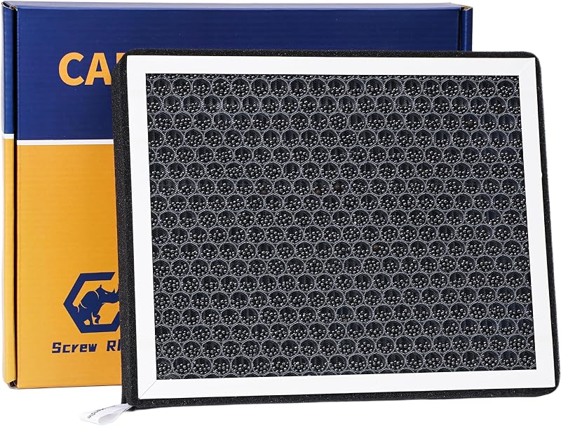 Filtro de ar-condicionado HEPA SCREW RHINO CF12772 para Ford Bronco, Escape, Explorer, Maverick e Lincoln Aviator