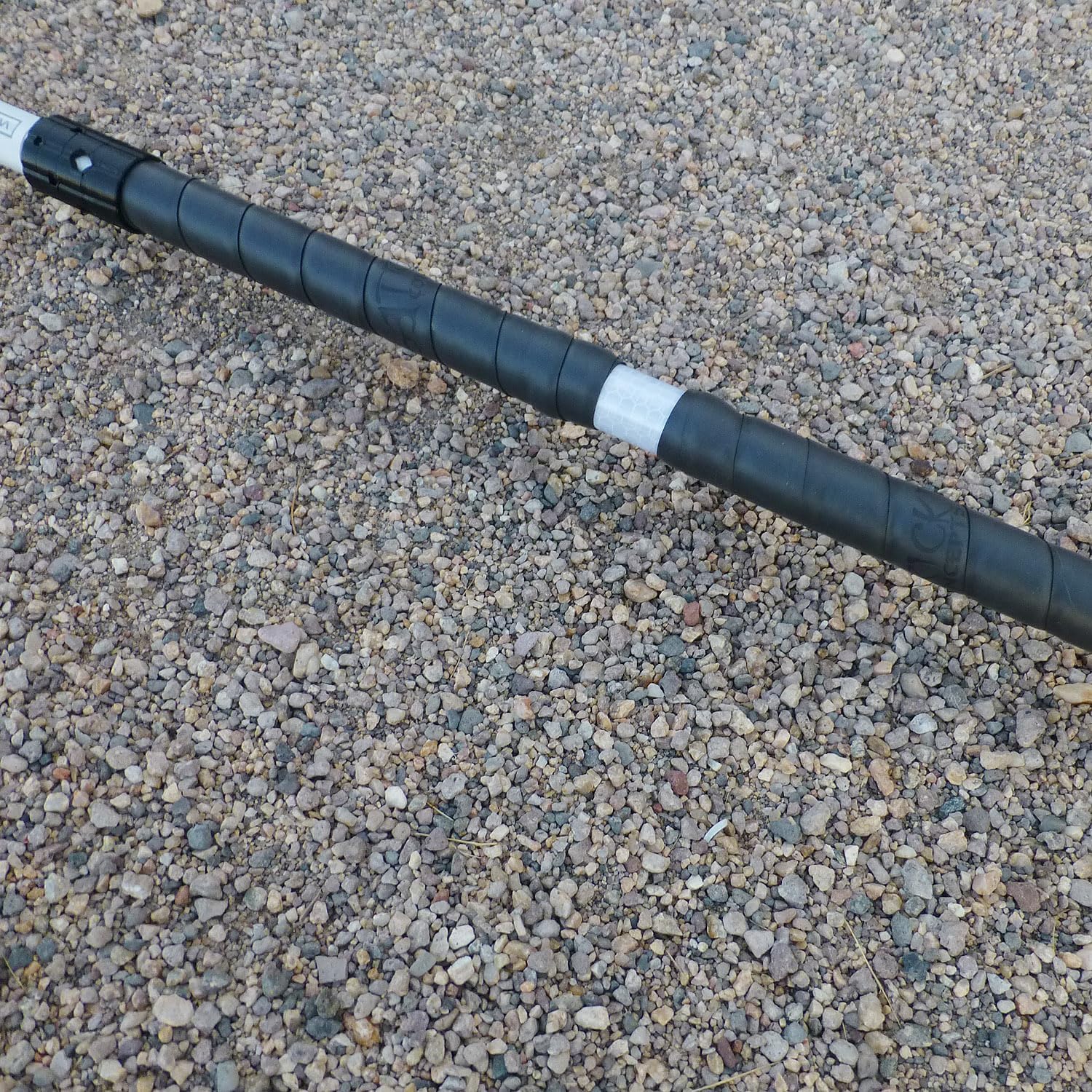 Fire Double Staff, Set of 2, 3ft with Wick made of Kevlar and Cushion Grip, By:Trick Concepts