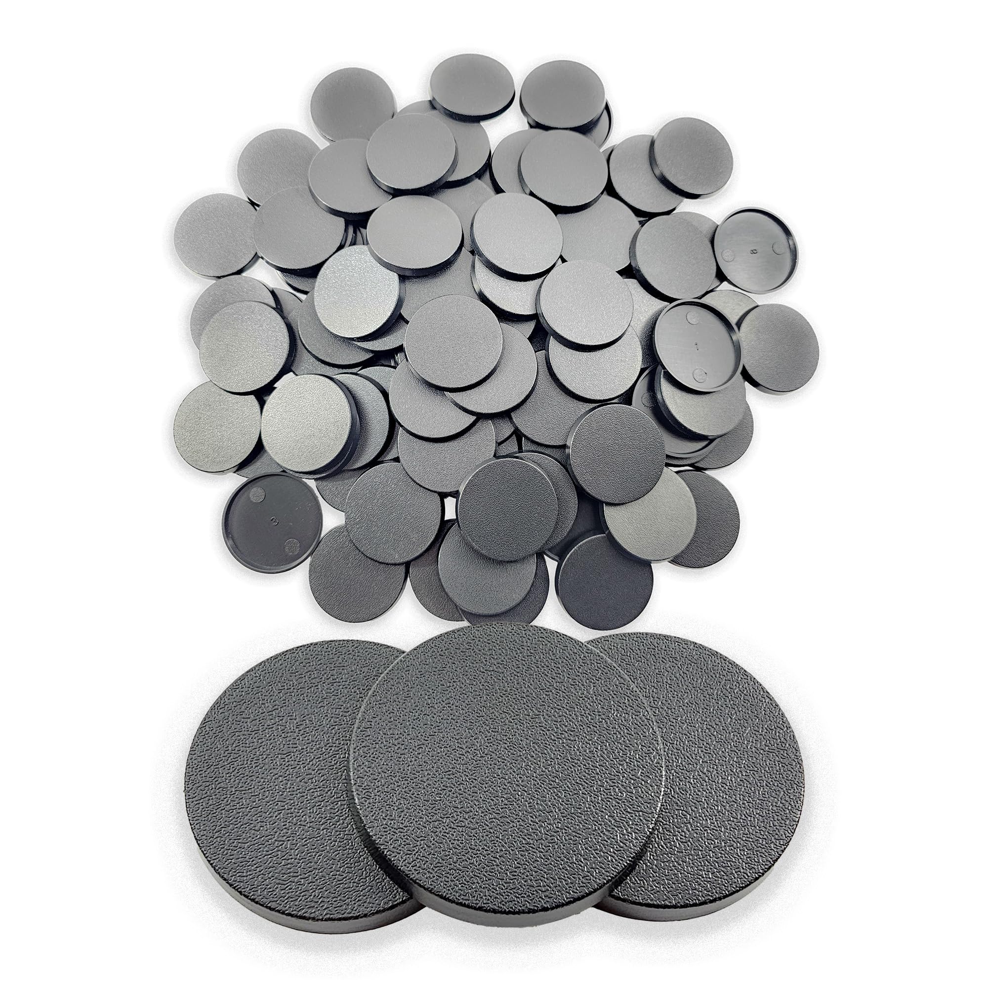 HOBBY HEAVEN By Hobbyists. For Hobbyists. Wargaming 40mm Round Plastic Bases (100 pcs)
