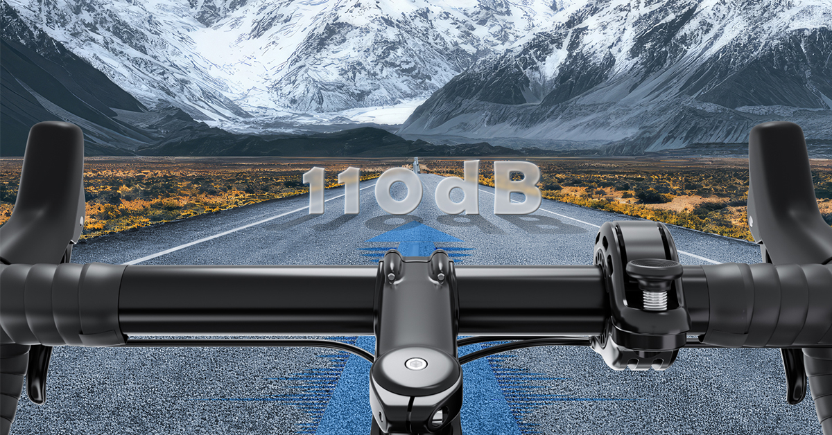 Toptrek Campanello Bicicletta 100dB - Lega Alluminio Per MTB E City Bike - Foto 8