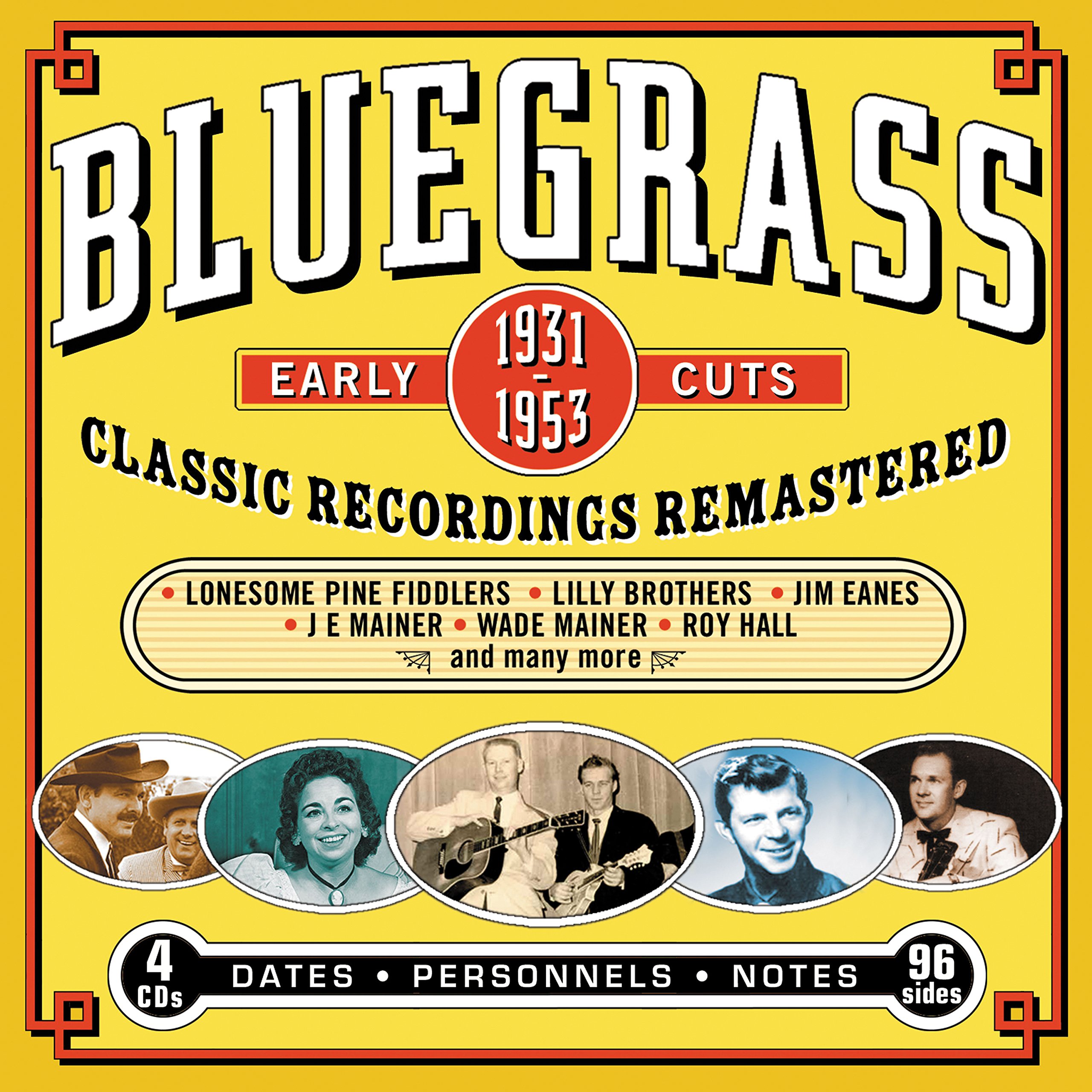 Bluegrass Early Cuts 1931-1953
