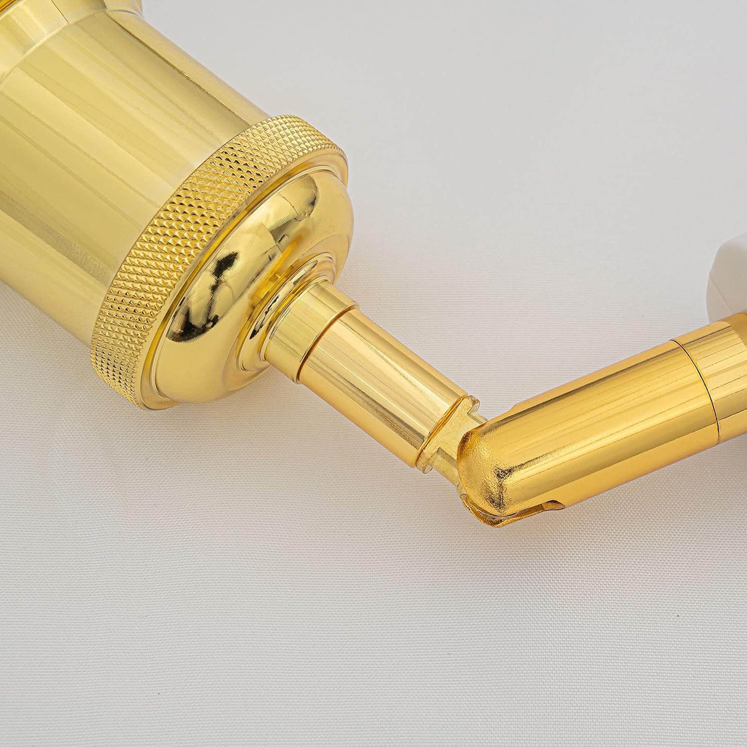 Set of Three Retro Vintage Design E26/E27 Mini Gold Base Adjusted Titl Angle Rotated H System Track Head Lighting for Gallery Loft Kitchen Sink Farmhouse(No Bulb & Track)