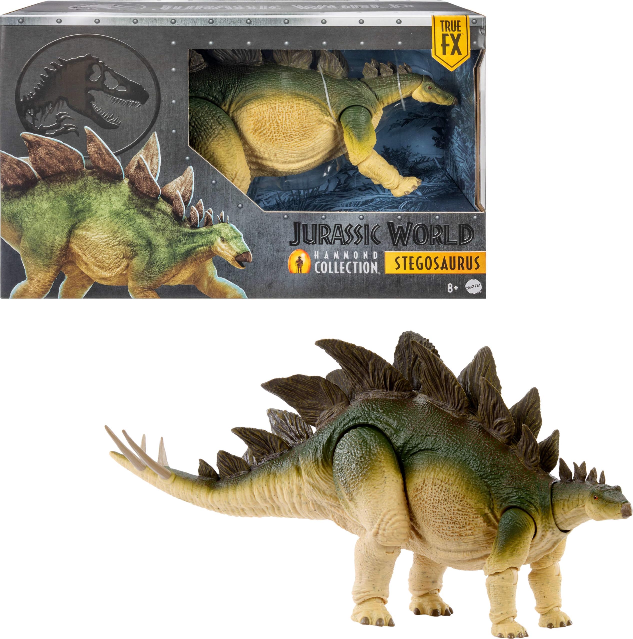 Jurassic World Hammond Collection JCH08 Forgotten World Jurassic Park Stegosaurus Extra Large Herbivor Dinosaur Toy