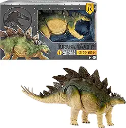 Jurassic World Hammond Collection Dinossauro de Brinquedo Stegosaurus para crianças a partir de 8 anos
