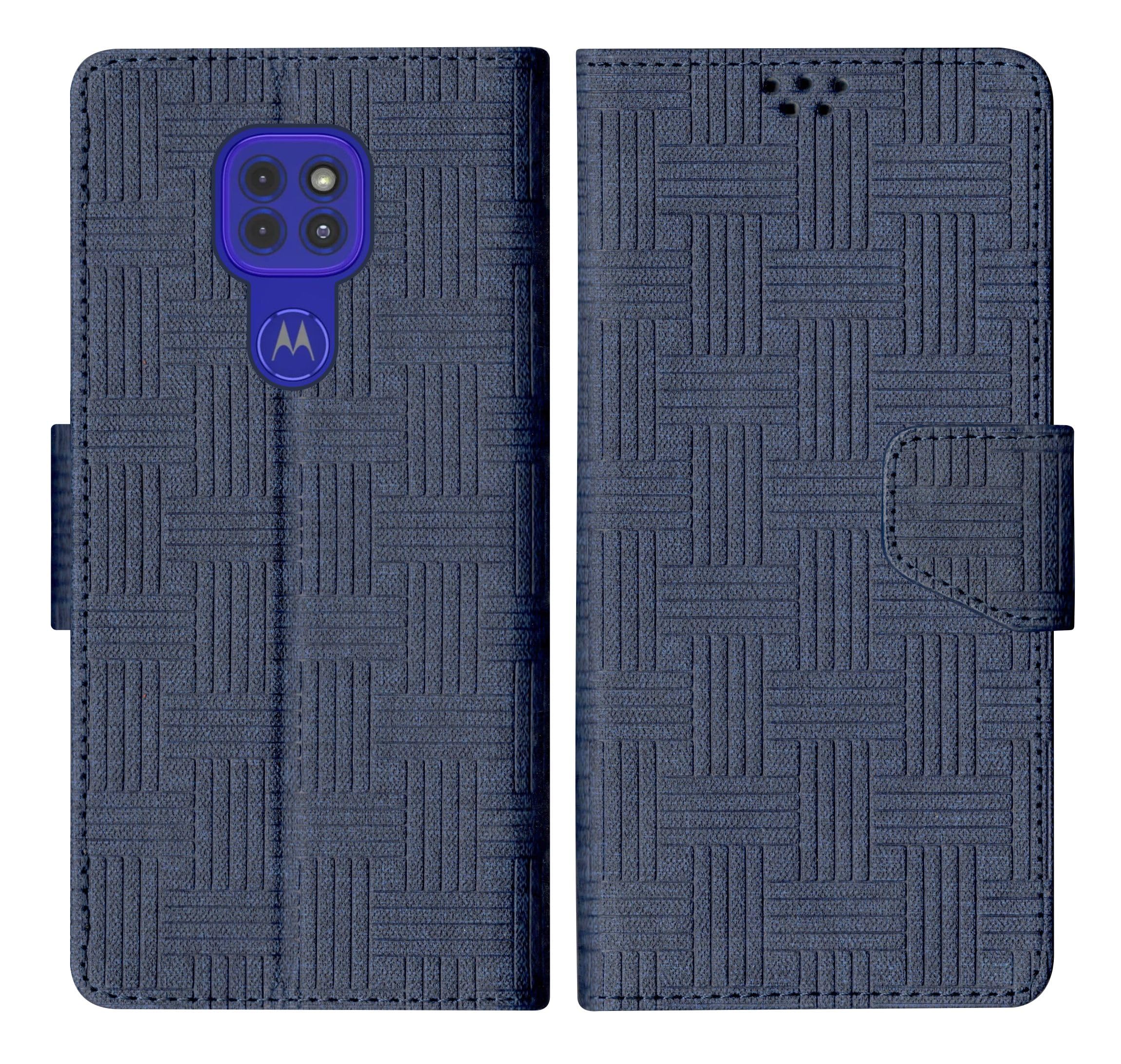 SBMS Motorola Moto G9 Flip Cover Back Cover Case with Magnatic Closure | Inbuilt Stand | Card & Money Pocket (Mat Blue) (B0CCMF1Q31) Amazon Price History, Amazon Price Tracker