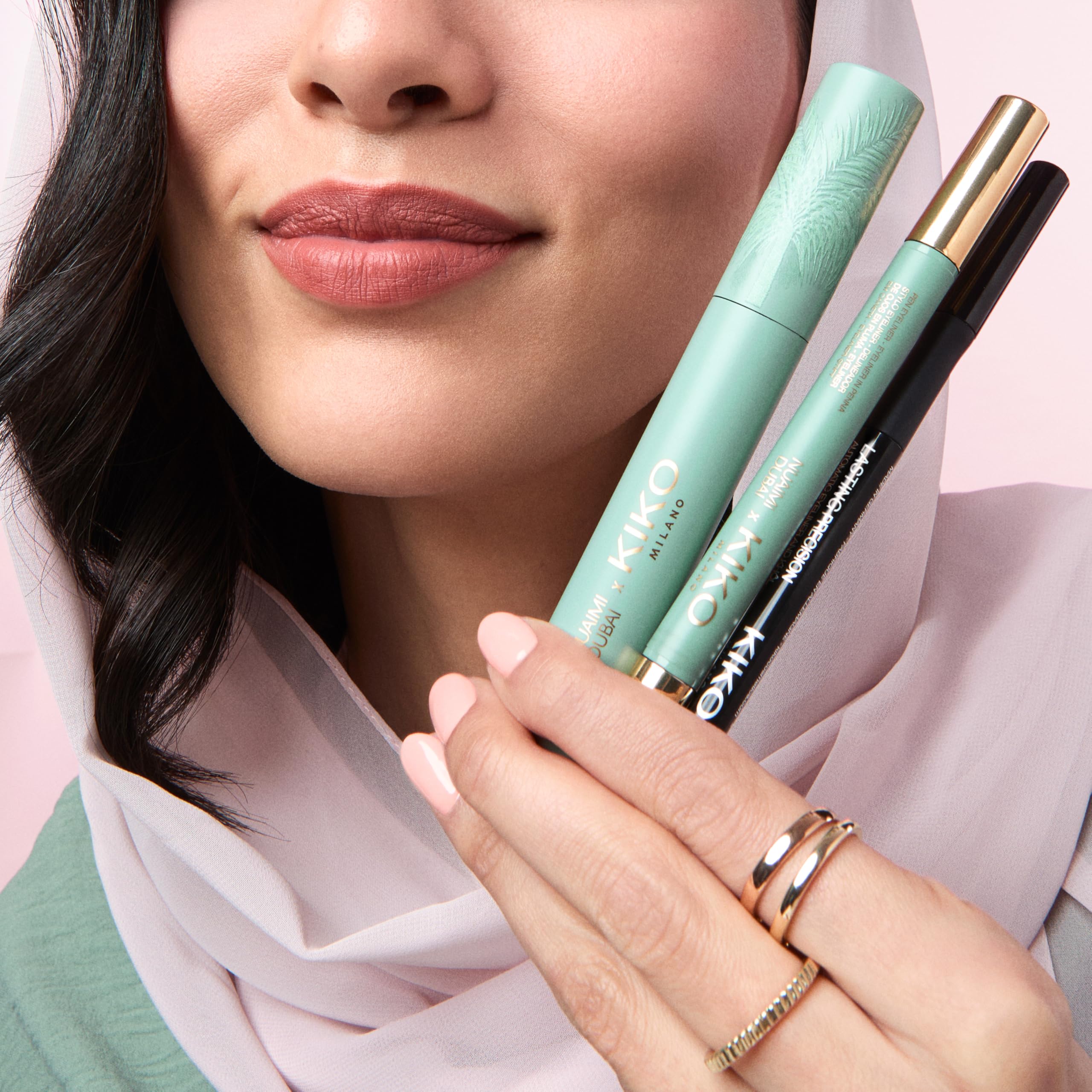 KIKO Milano Threads Of Time Dramatic Eyes Trio, Coffret Cadeau Yeux : Crayon Kajal, Mascara Et Double Eye-Liner
