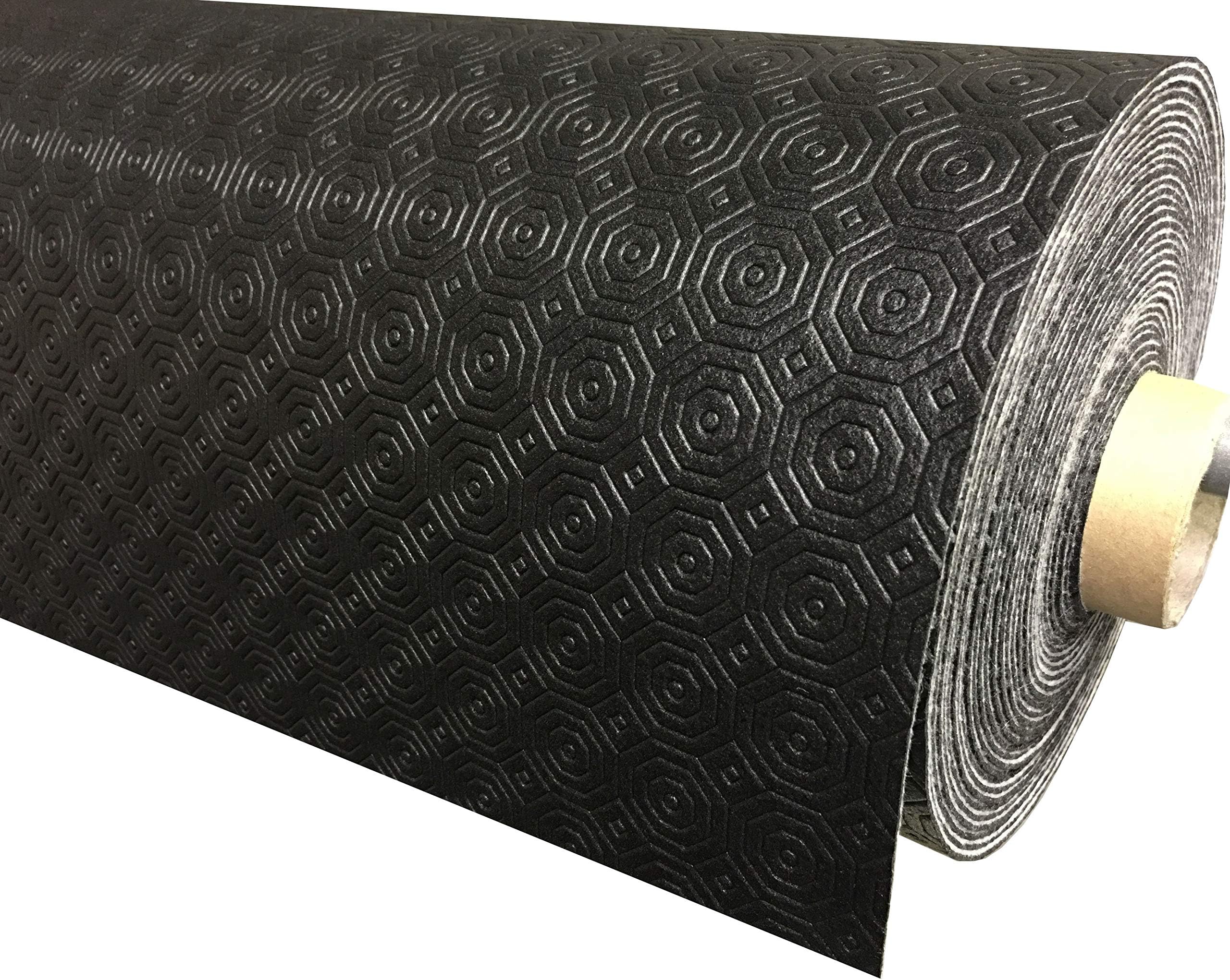 TableclothsWorld Black Table Protector Heat Resistant Felt 100cm wide All Lengths Available (Rectangle - 100cmx180cm)