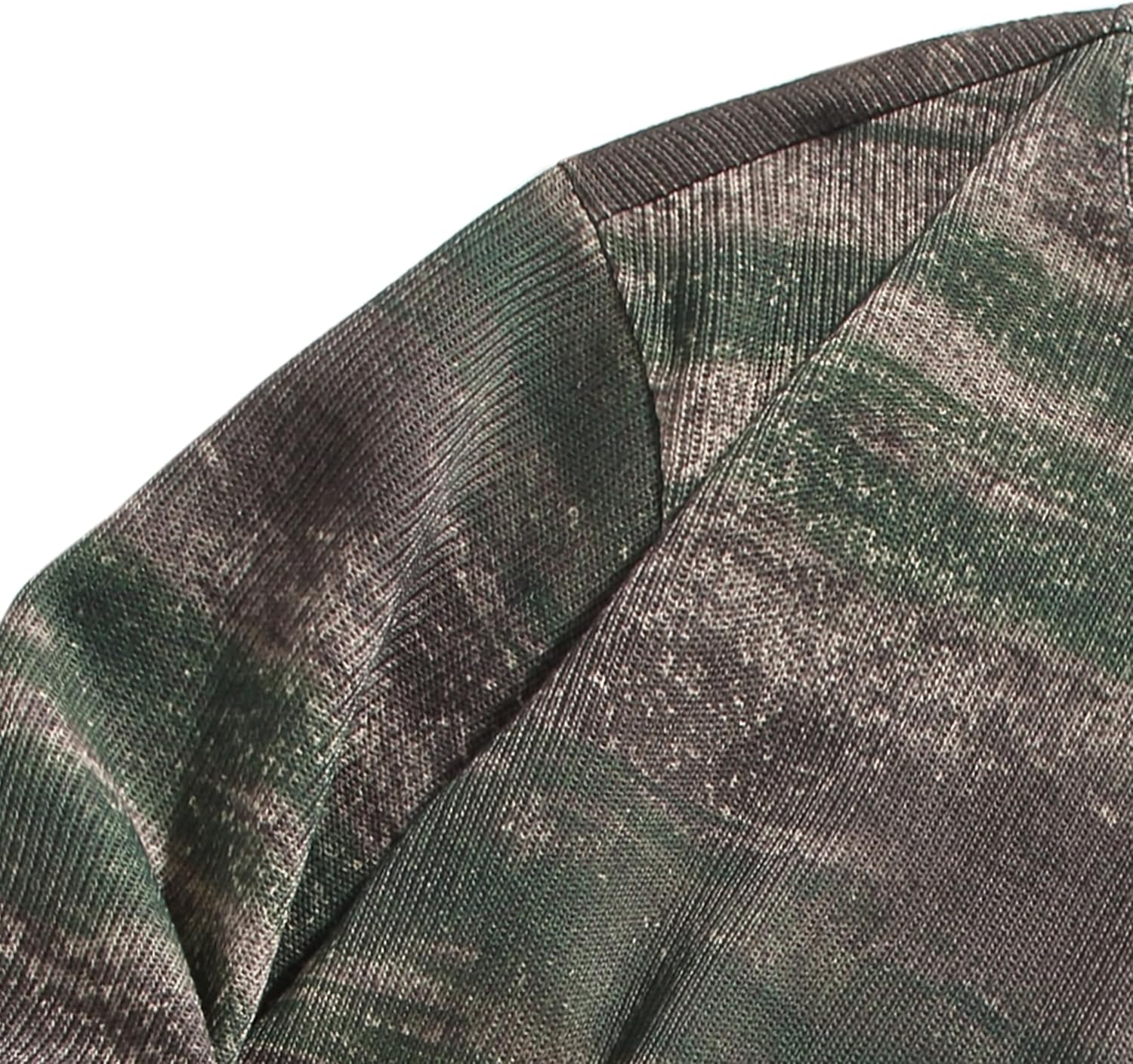 GURUNVANI Men's Gradient Tie Dye Sweatshirt Vintage Loose Fit Crewneck Casual Pullover - Image 7