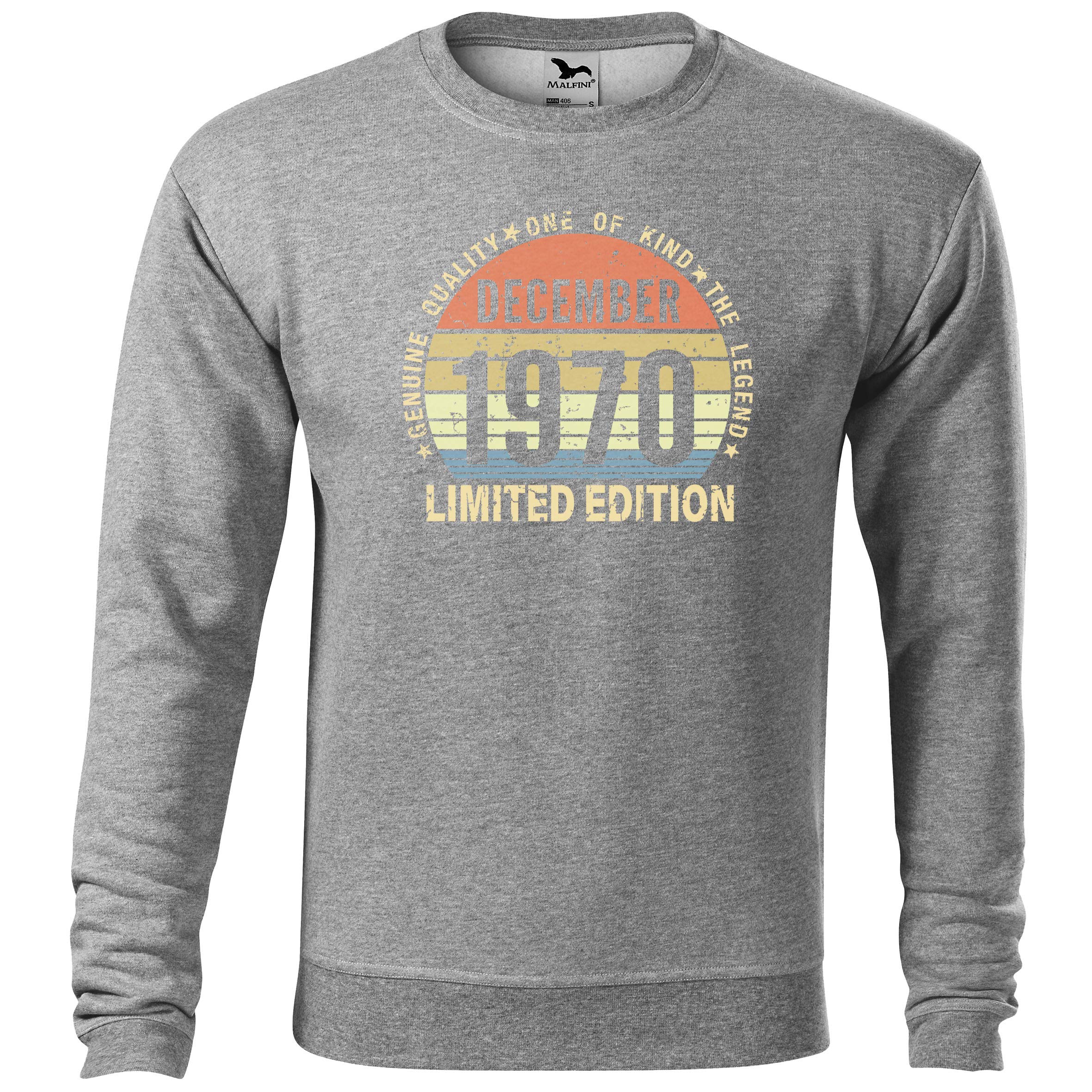 Sweat 1970 December cadeau d'anniversaire original pour fêter 50 ans - 4