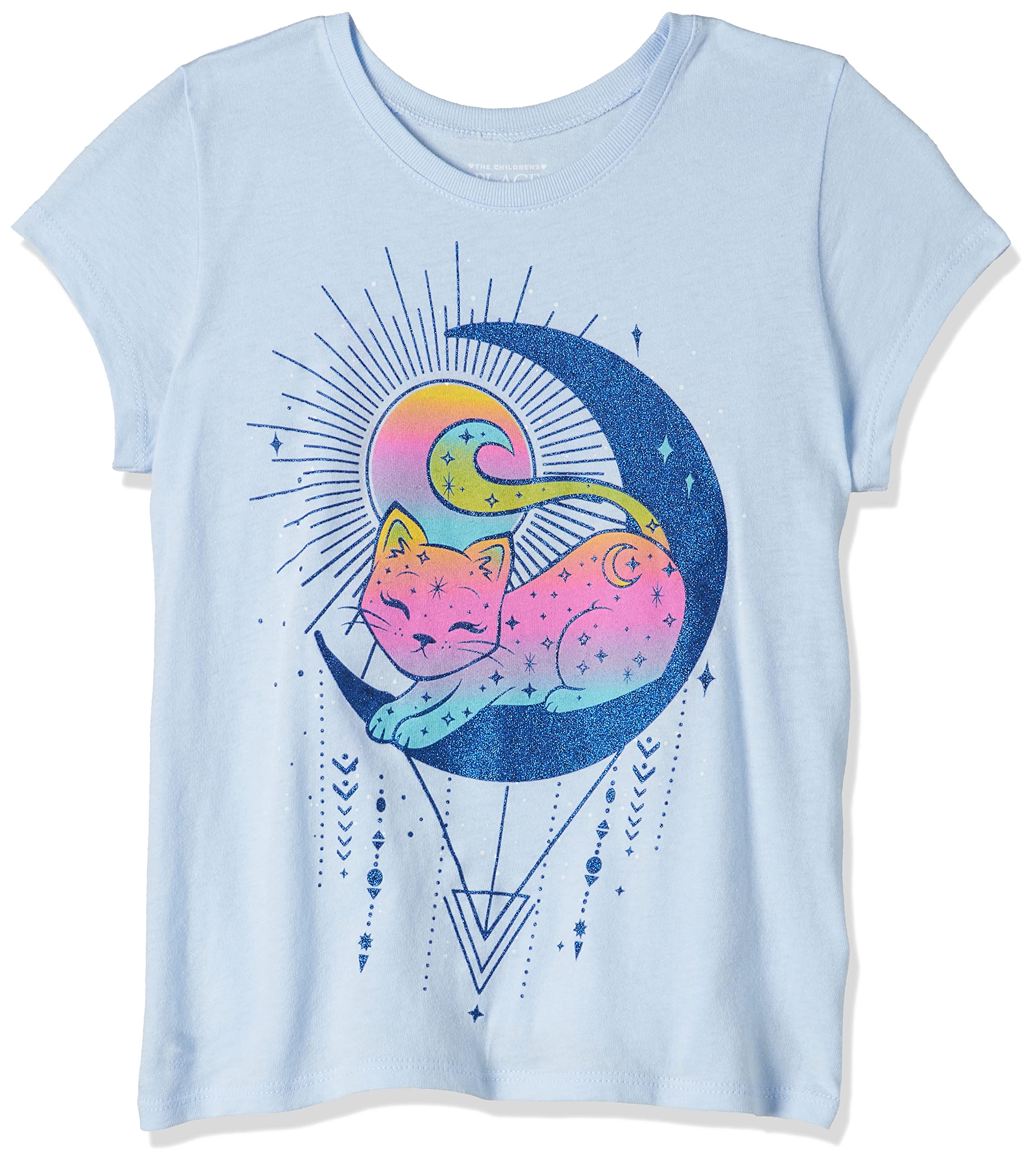 The Children's PlaceGirls M CAT MOON T-Shirt (pack of 1)
