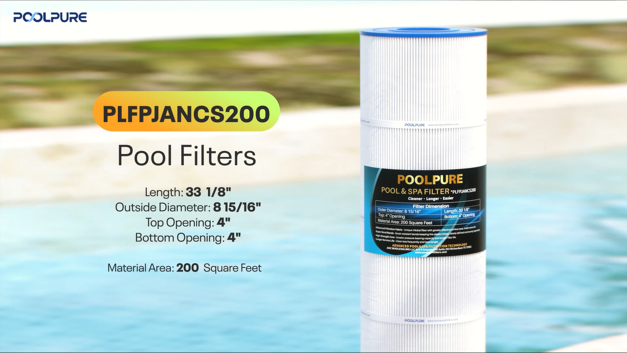 Amazon.com : POOLPURE PLFPJANCS200 Pool Filter Replaces Jandy