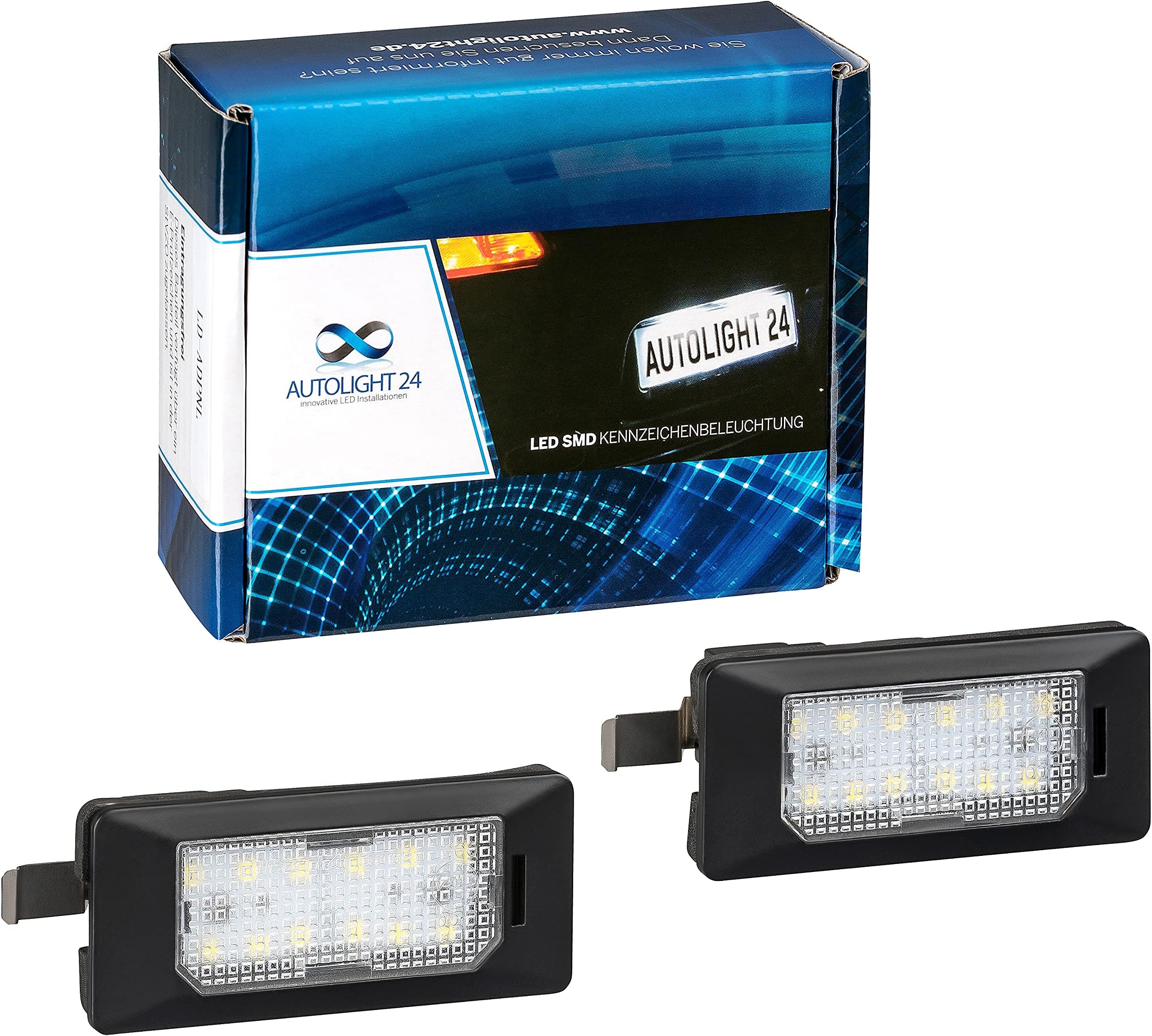 AutoLight24 611 License Plate Light, LED