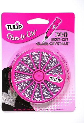 TULIP Cristales y gemas para planchar 23123 Ioc Medct 300 Carrusel transparente, como se detalla