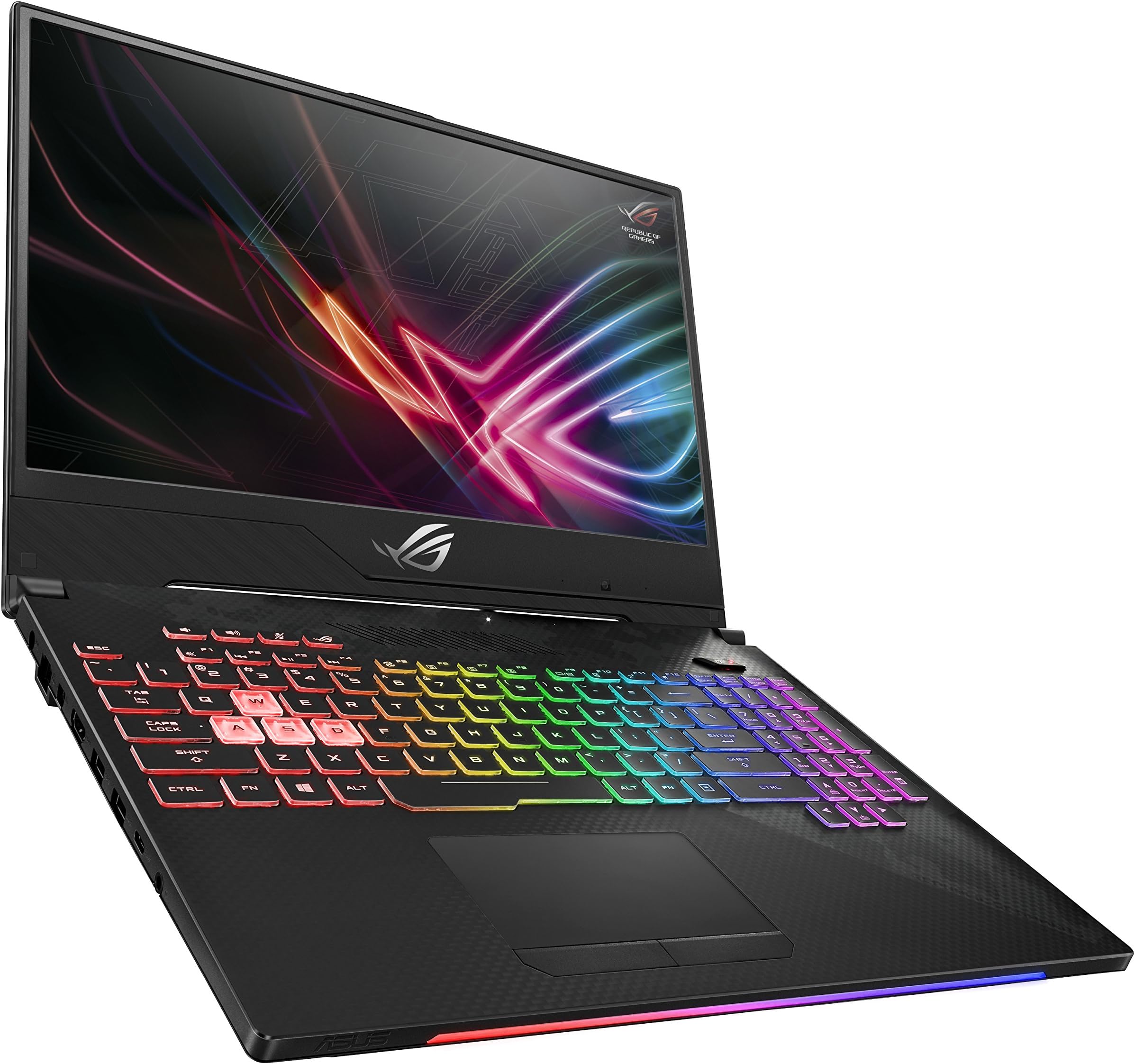 Asus ROG Strix SCAR II Gaming Laptop, 15.6" 144Hz 3ms IPS-Type, Intel Core i7-8750H Processor, NVIDIA GeForce GTX 1070 8GB GDDR5, 512GB Pcie SSD, 16GB DDR4, RGB, Windows 10 Professional - GL504GS-XS76